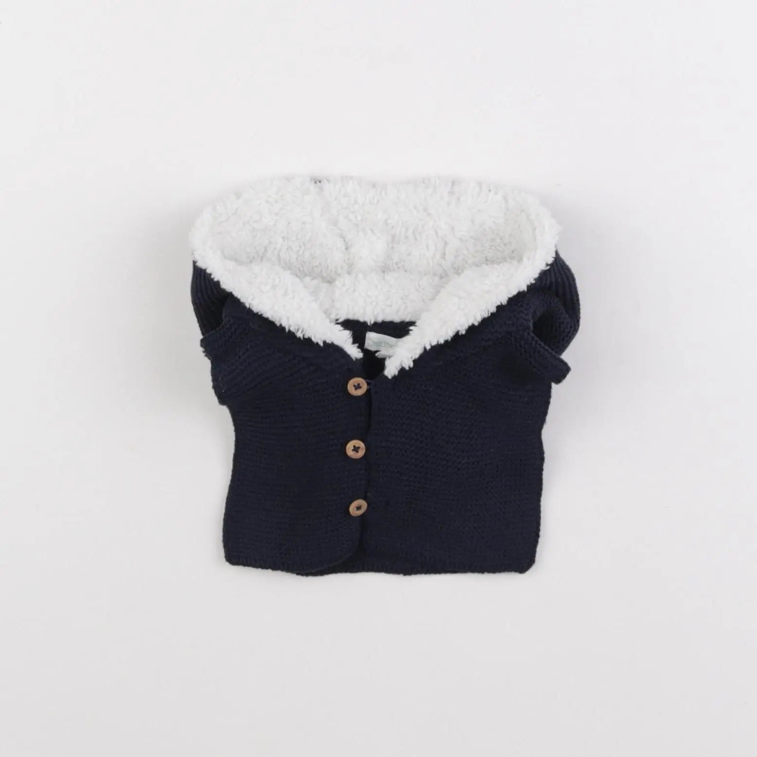 Vertbaudet - tour de cou bleu - 3 mois