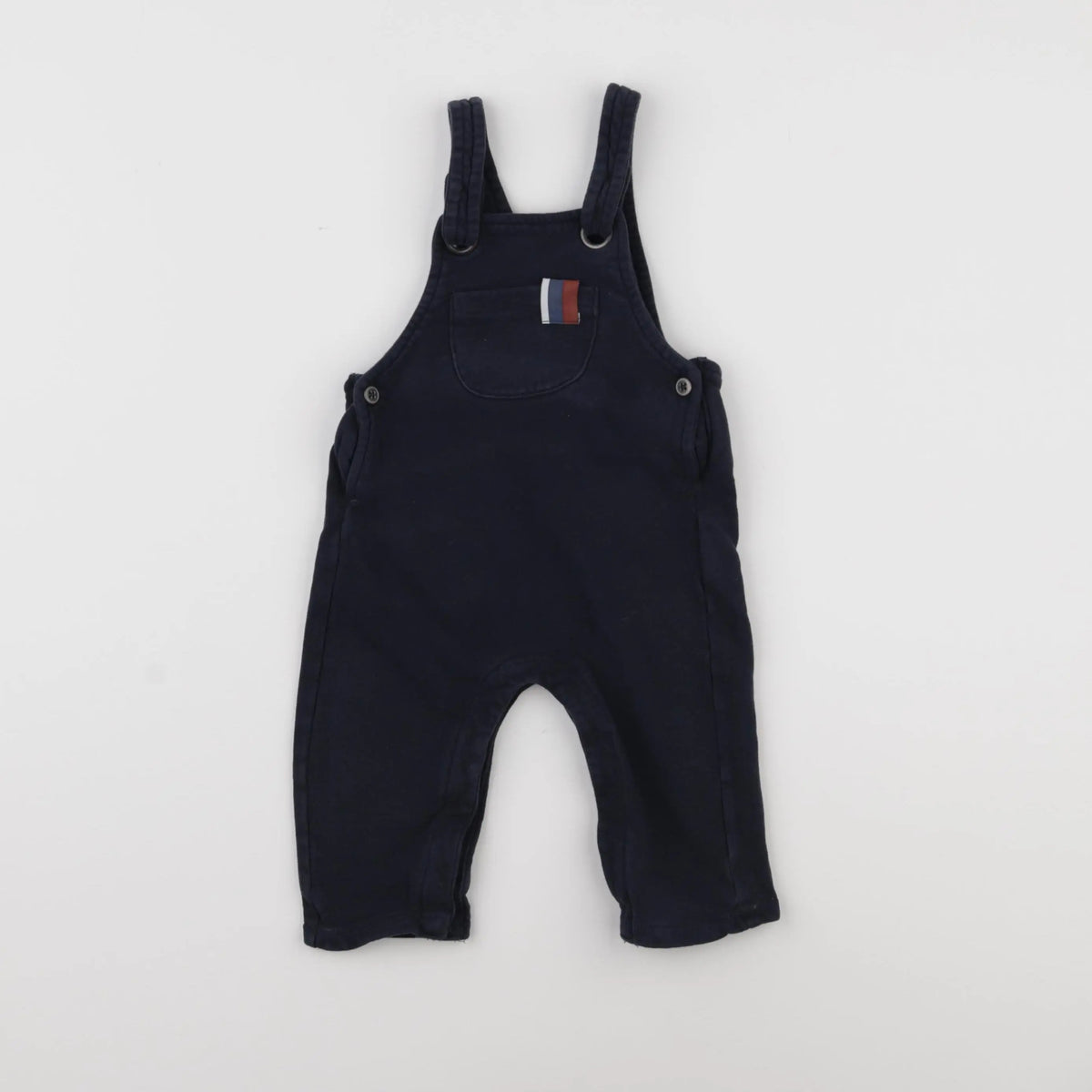Vertbaudet - salopette bleu - 12 mois