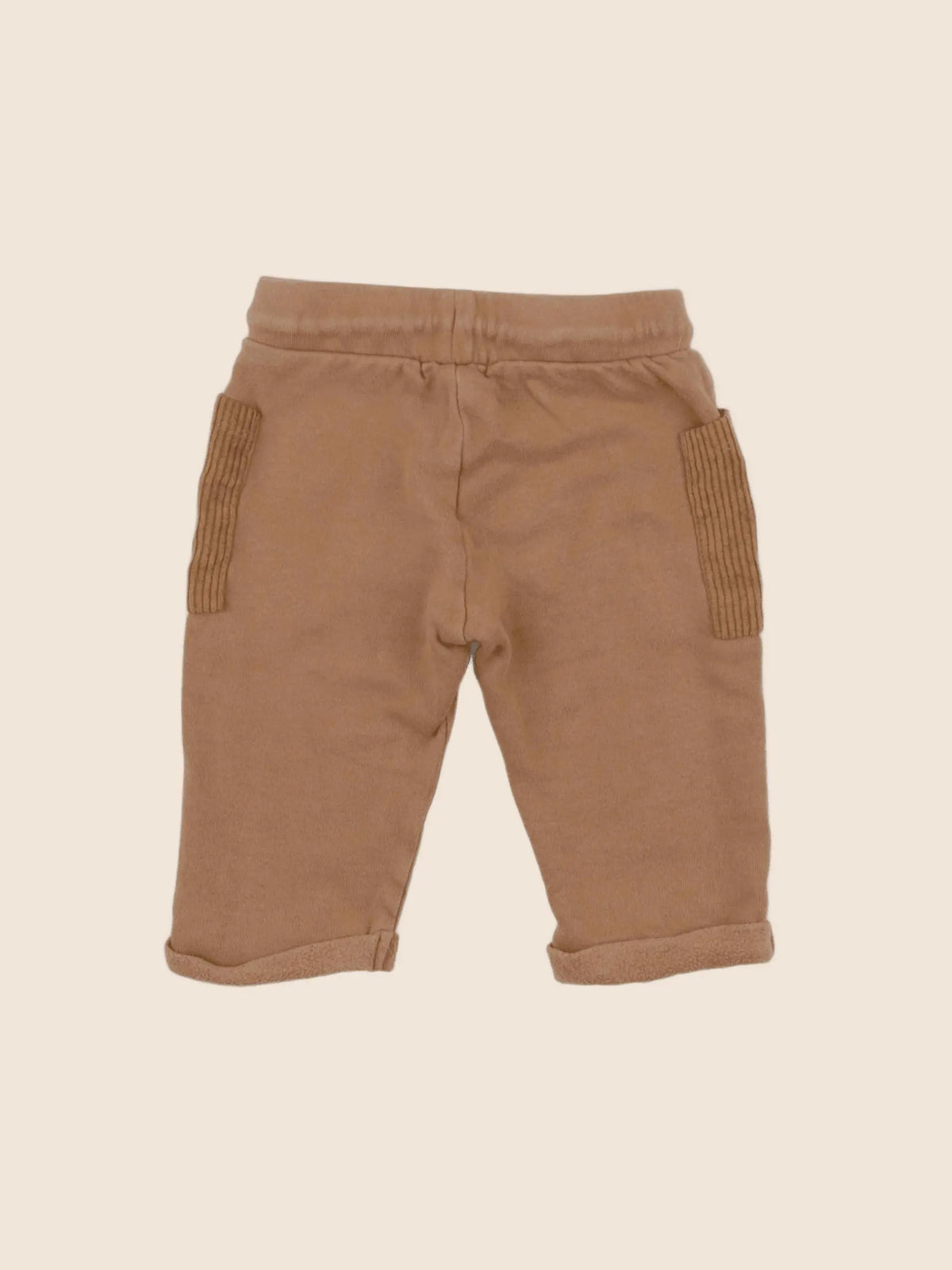 Vertbaudet - pantalon marron - 12 mois