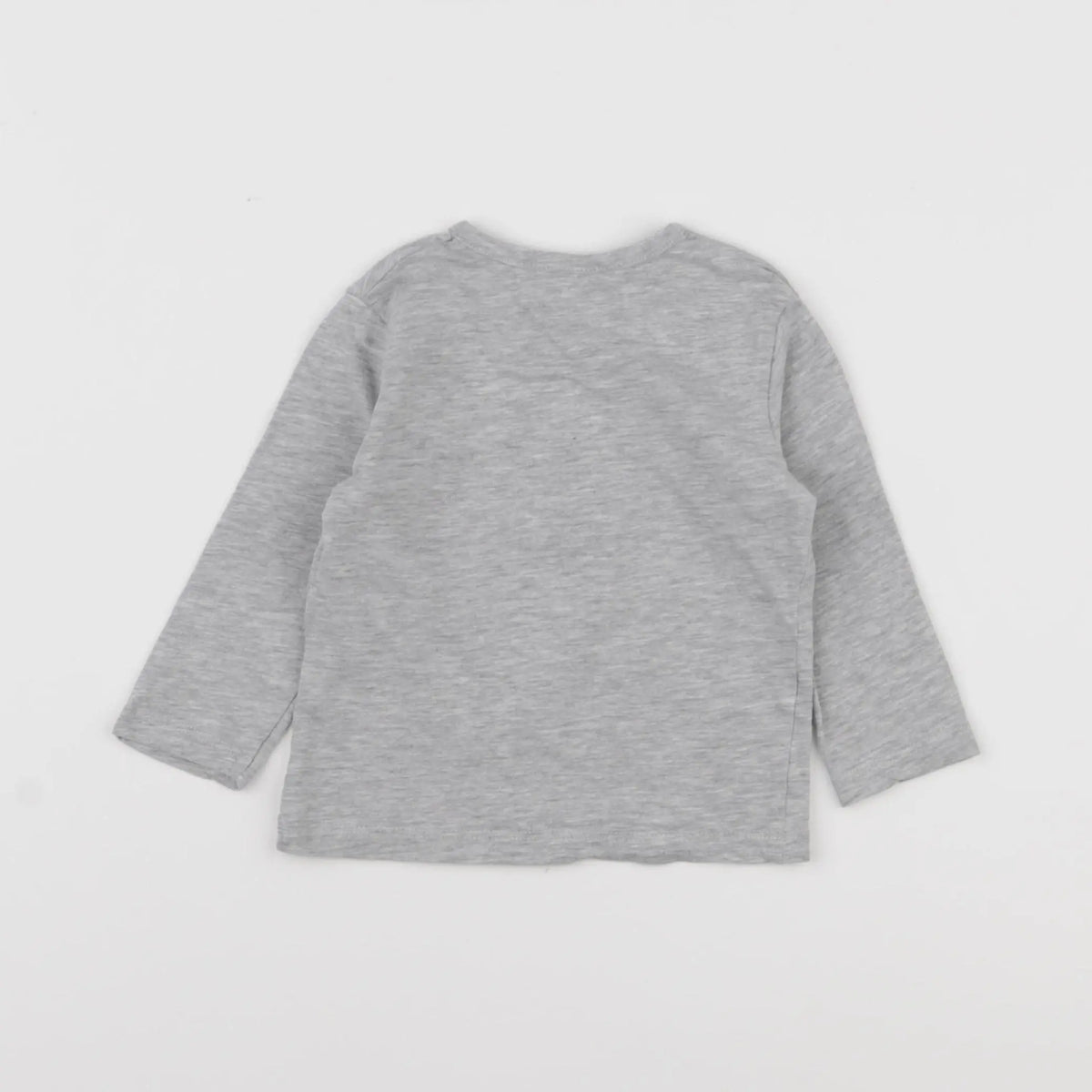 Vertbaudet - tee-shirt gris - 12 mois
