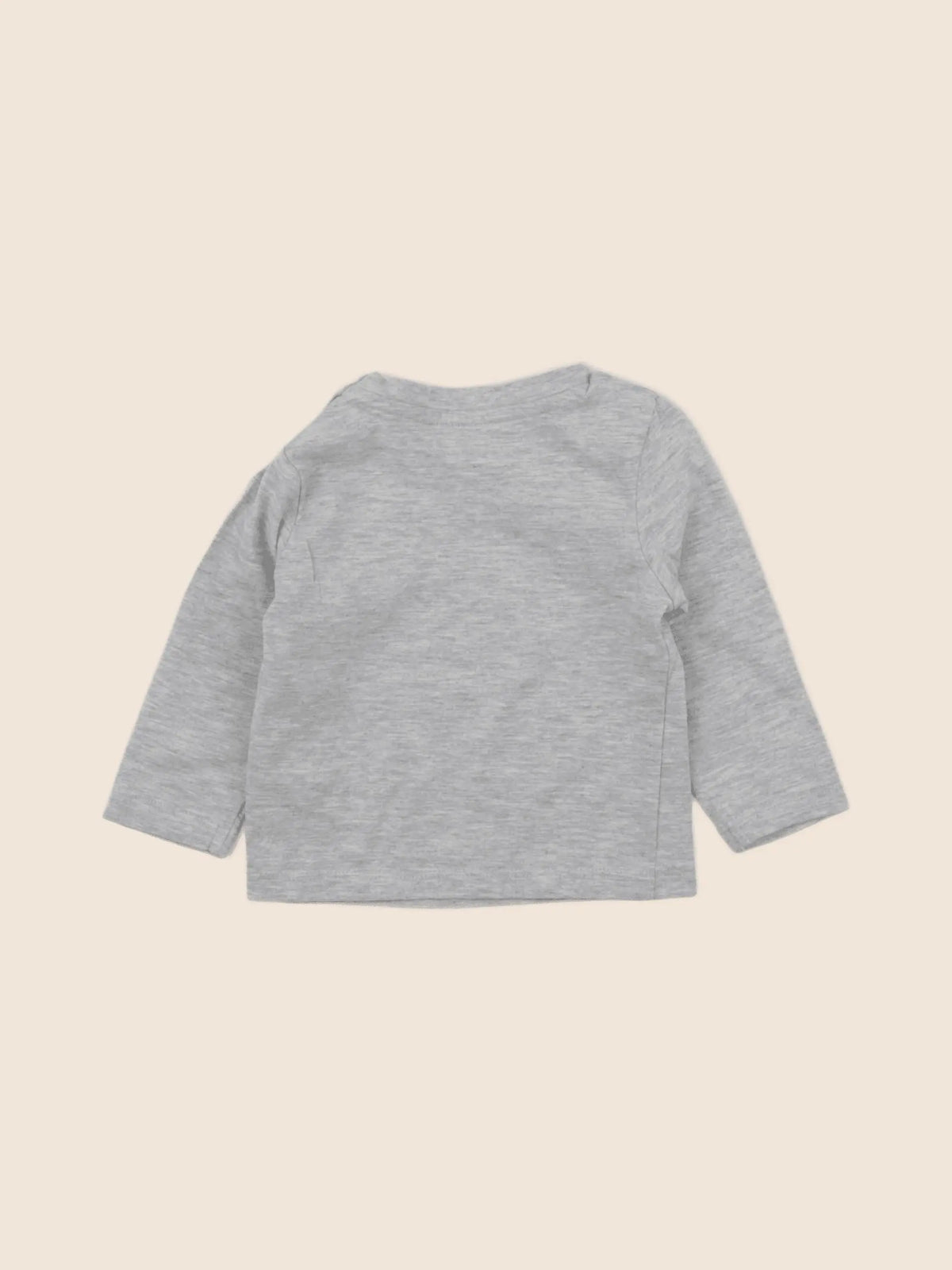Vertbaudet - tee-shirt gris - 6 mois