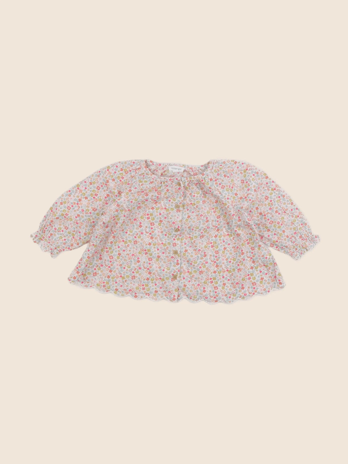 Vertbaudet - blouse rose - 12 mois