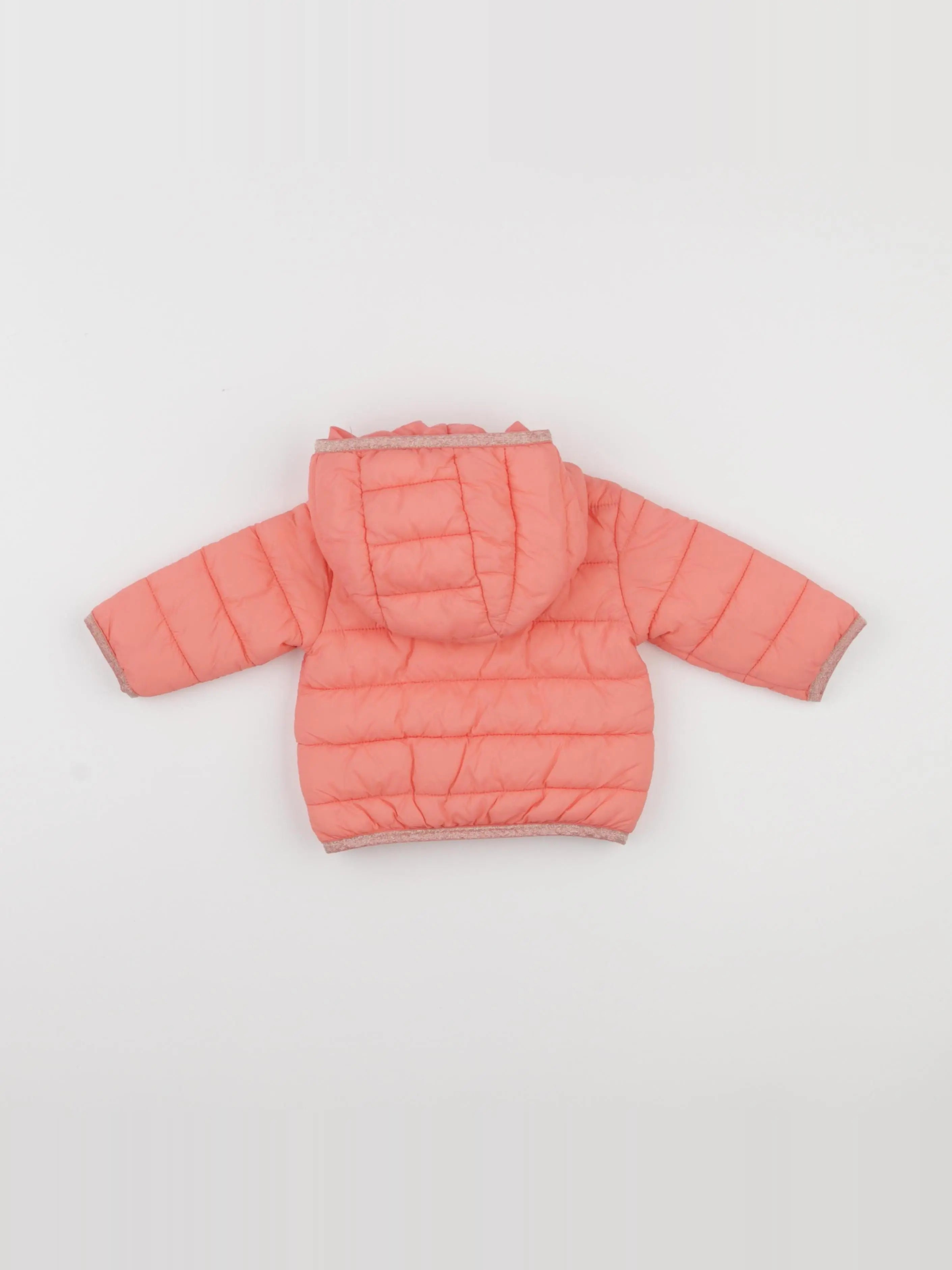 Vertbaudet - doudoune rose - 3 mois