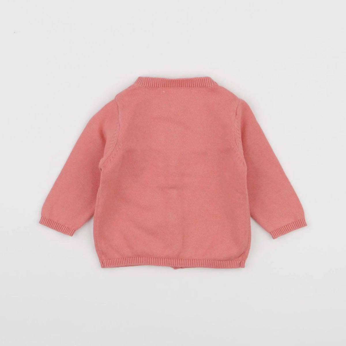 Vertbaudet - gilet rose - 3 mois