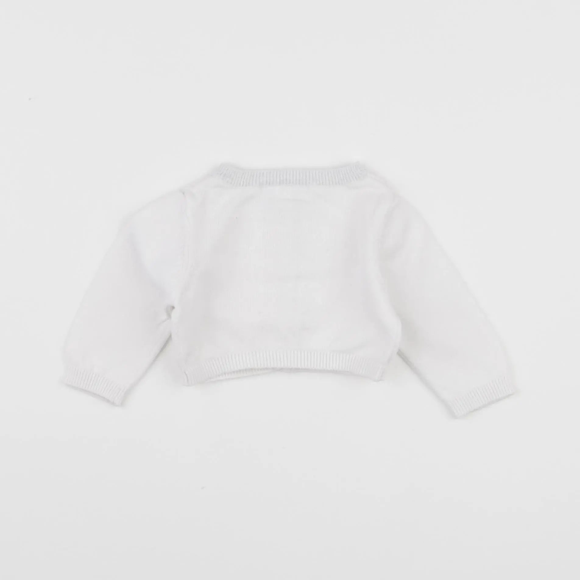 Vertbaudet - gilet blanc - 3 mois