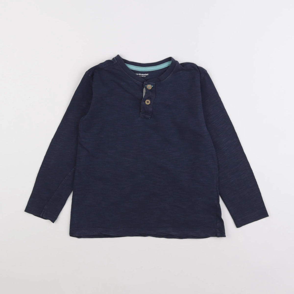 Vertbaudet - tee-shirt bleu - 5 ans