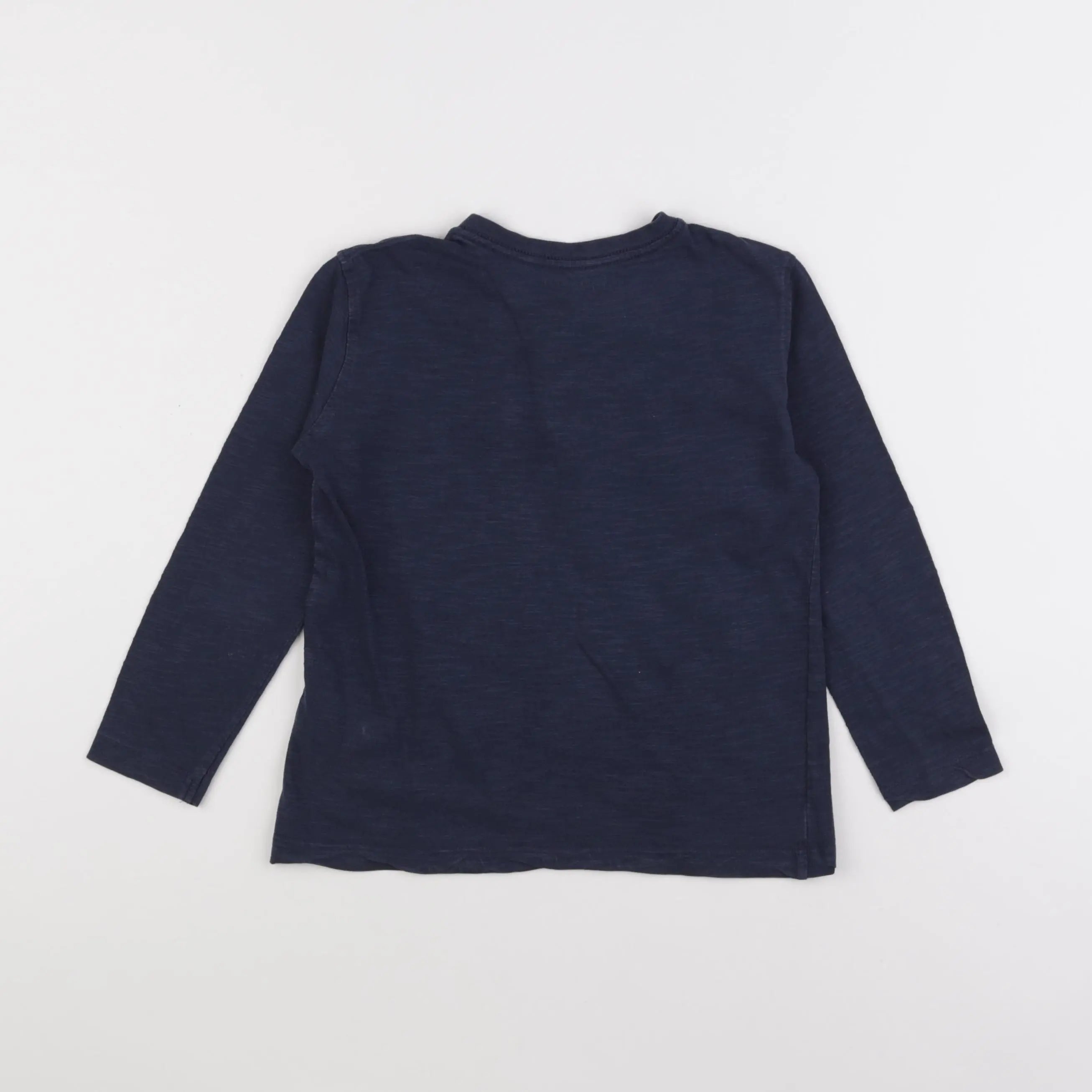 Vertbaudet - tee-shirt bleu - 5 ans