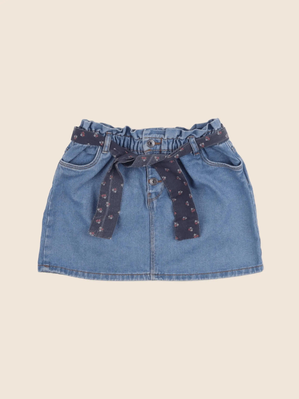 Vertbaudet - jupe bleu - 9 ans
