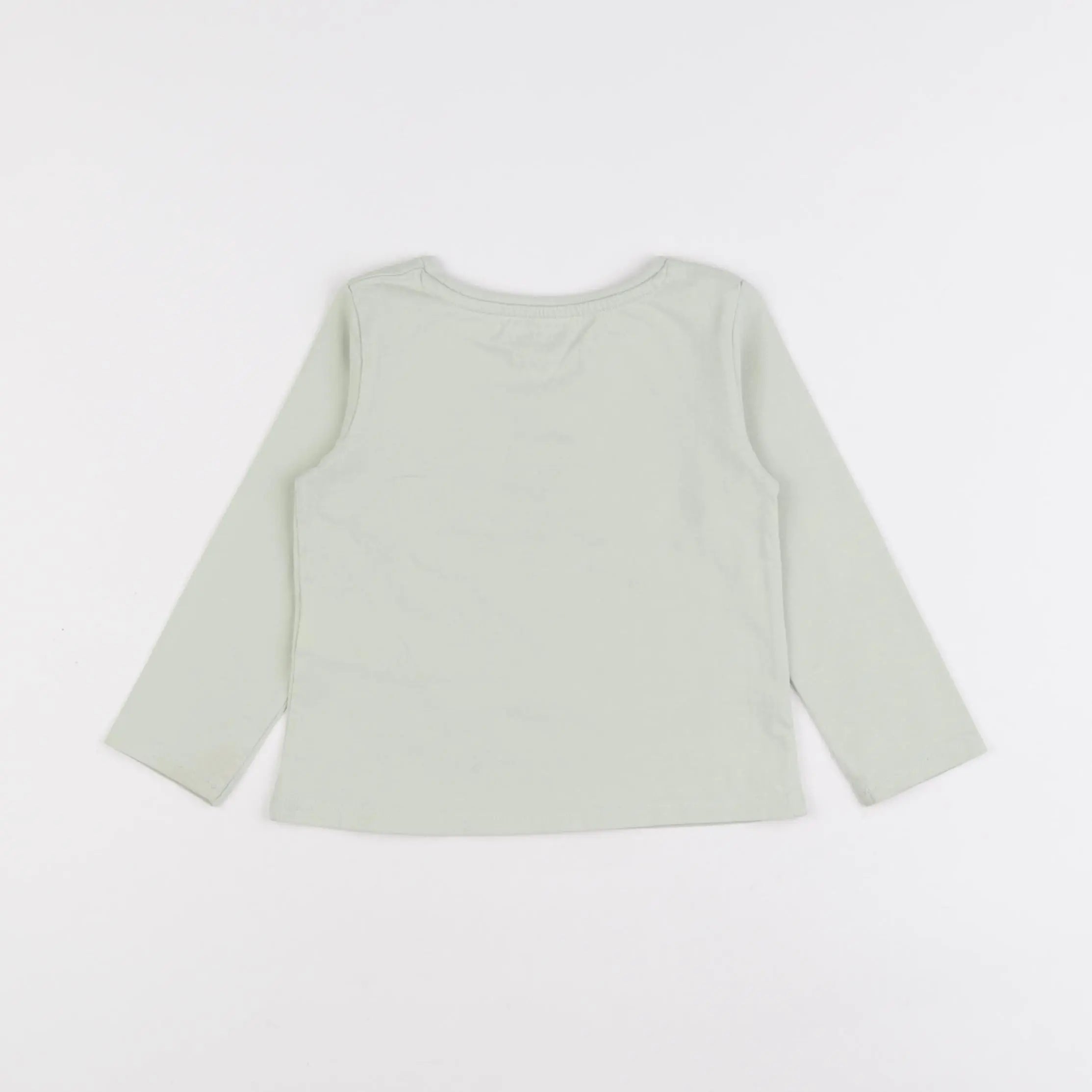 Vertbaudet - tee-shirt vert - 2 ans