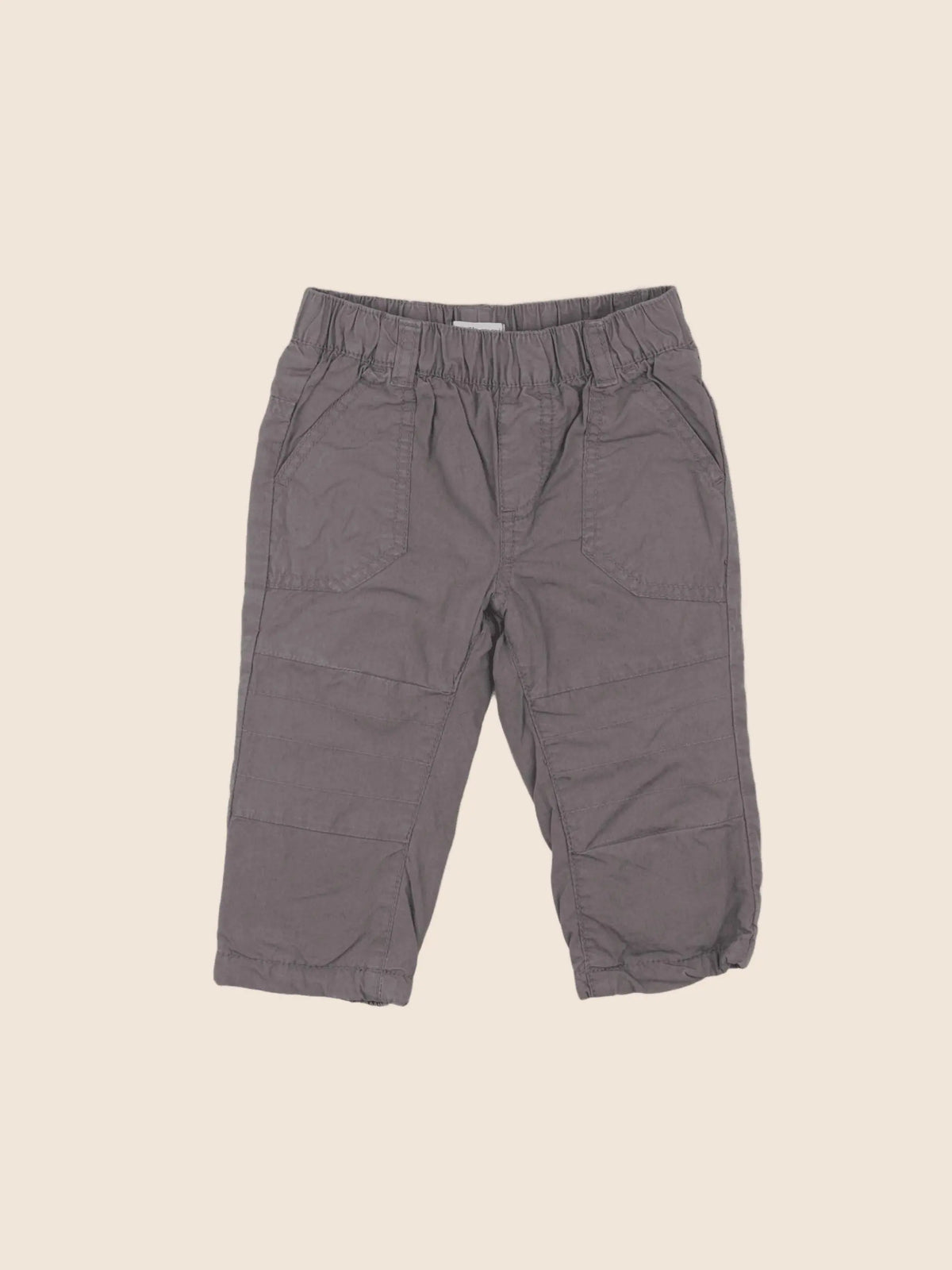 Vertbaudet - pantalon gris - 12 mois