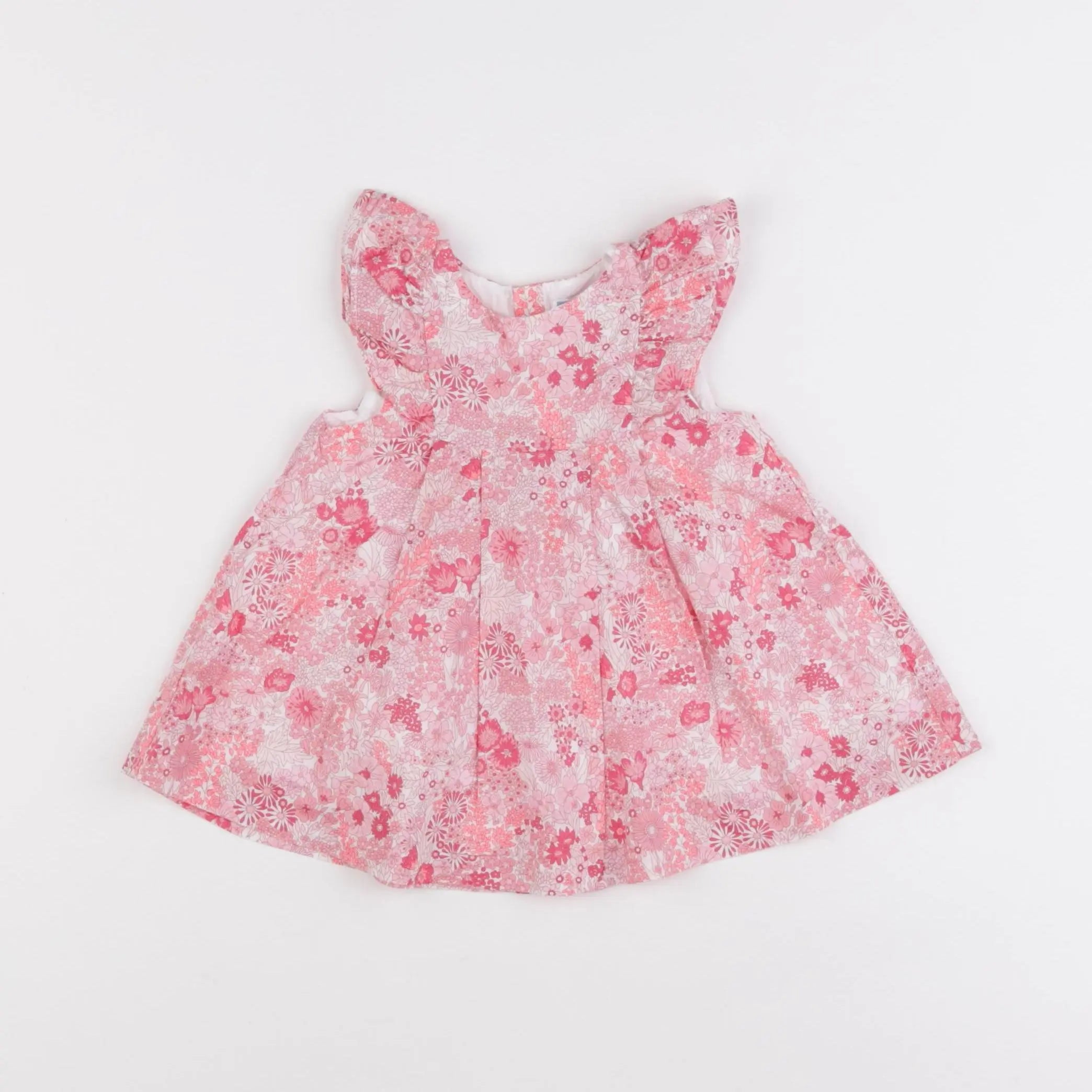 Jacadi - robe liberty rose - 6 mois