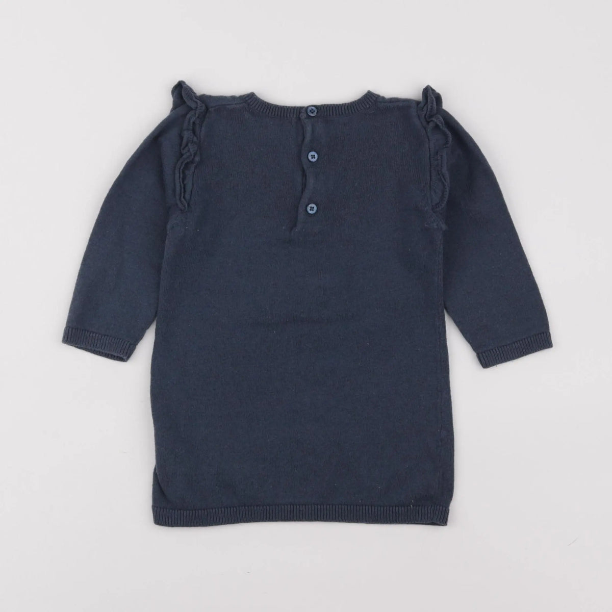 Vertbaudet - robe bleu - 18 mois