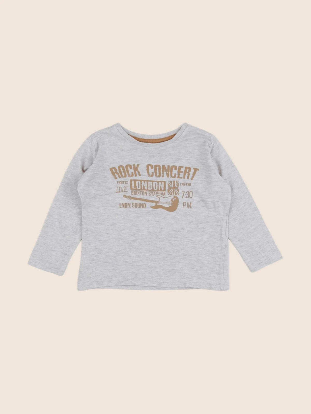 Vertbaudet - tee-shirt gris - 2 ans
