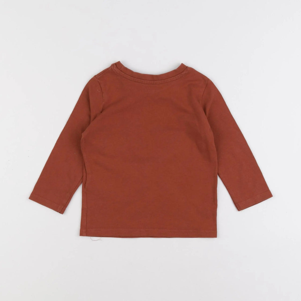 Vertbaudet - tee-shirt marron - 2 ans