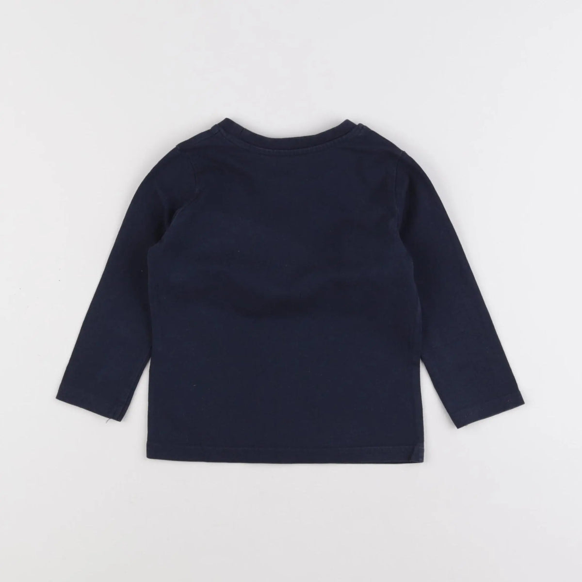 Vertbaudet - tee-shirt bleu - 2 ans