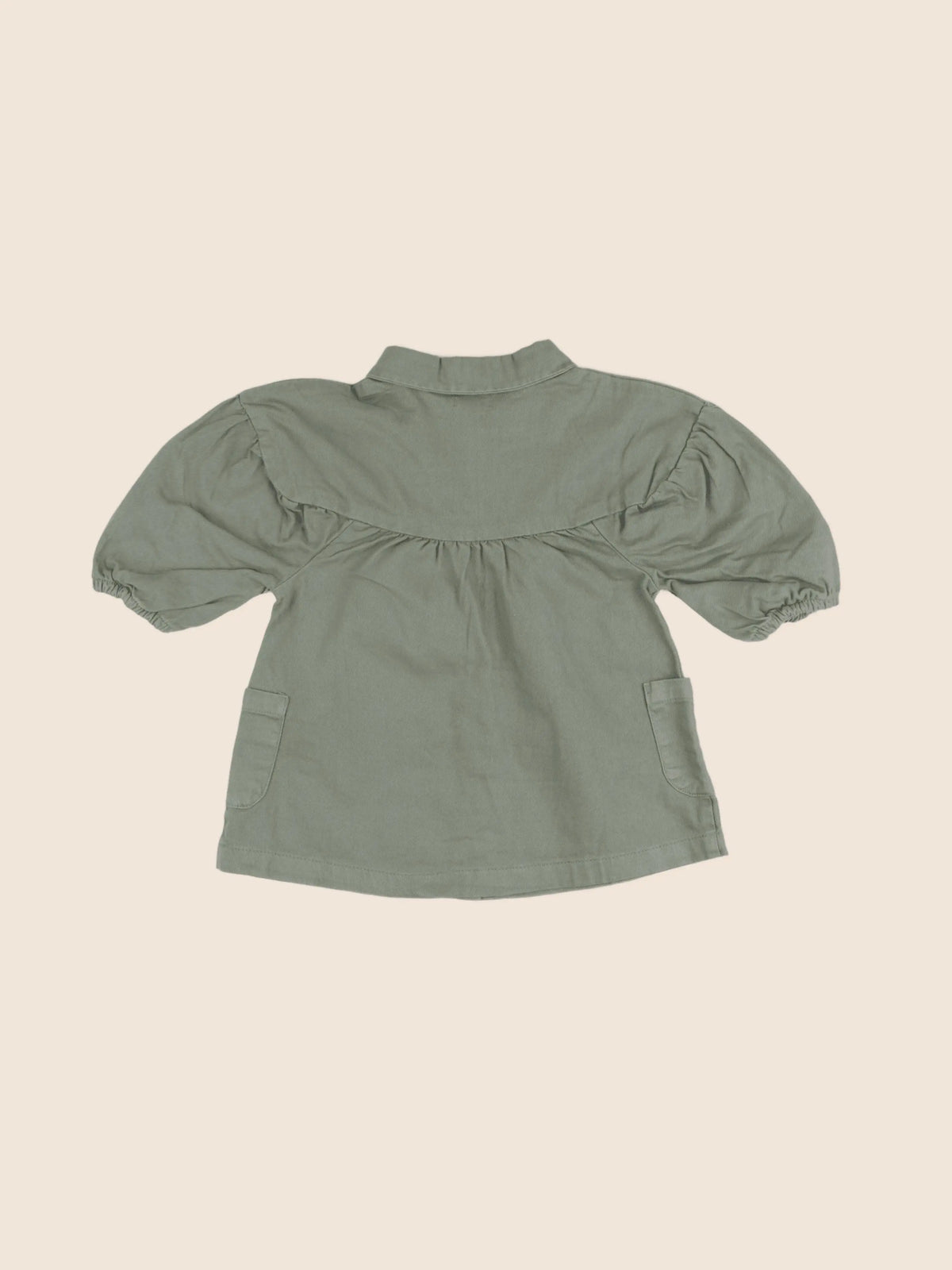 Vertbaudet - robe vert - 18 mois