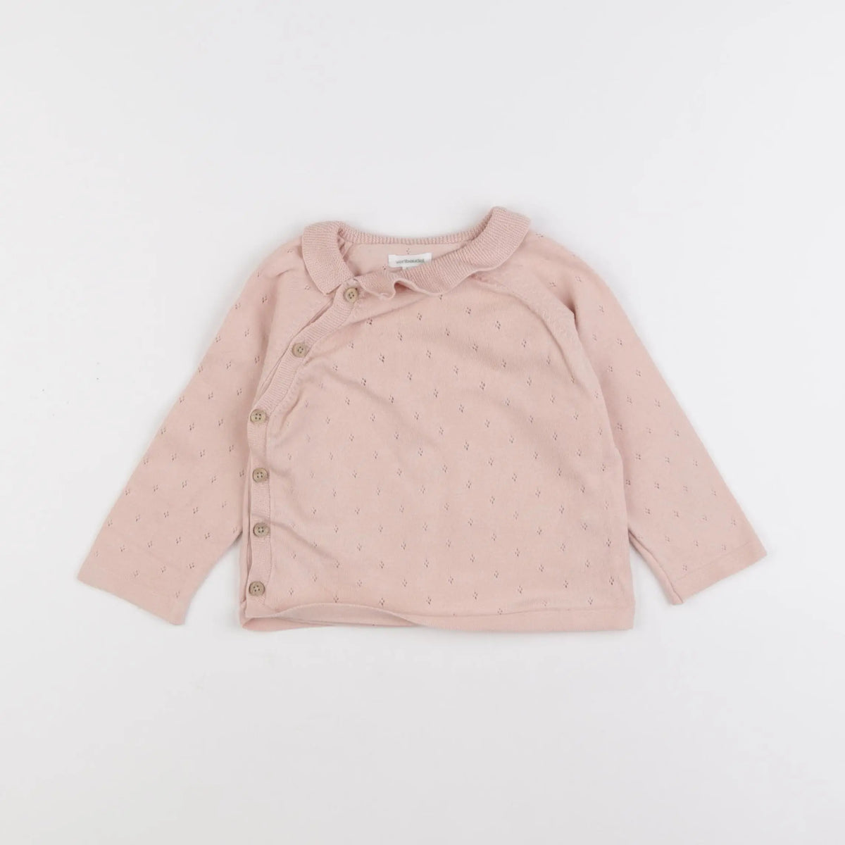 Vertbaudet - pull rose - 18 mois