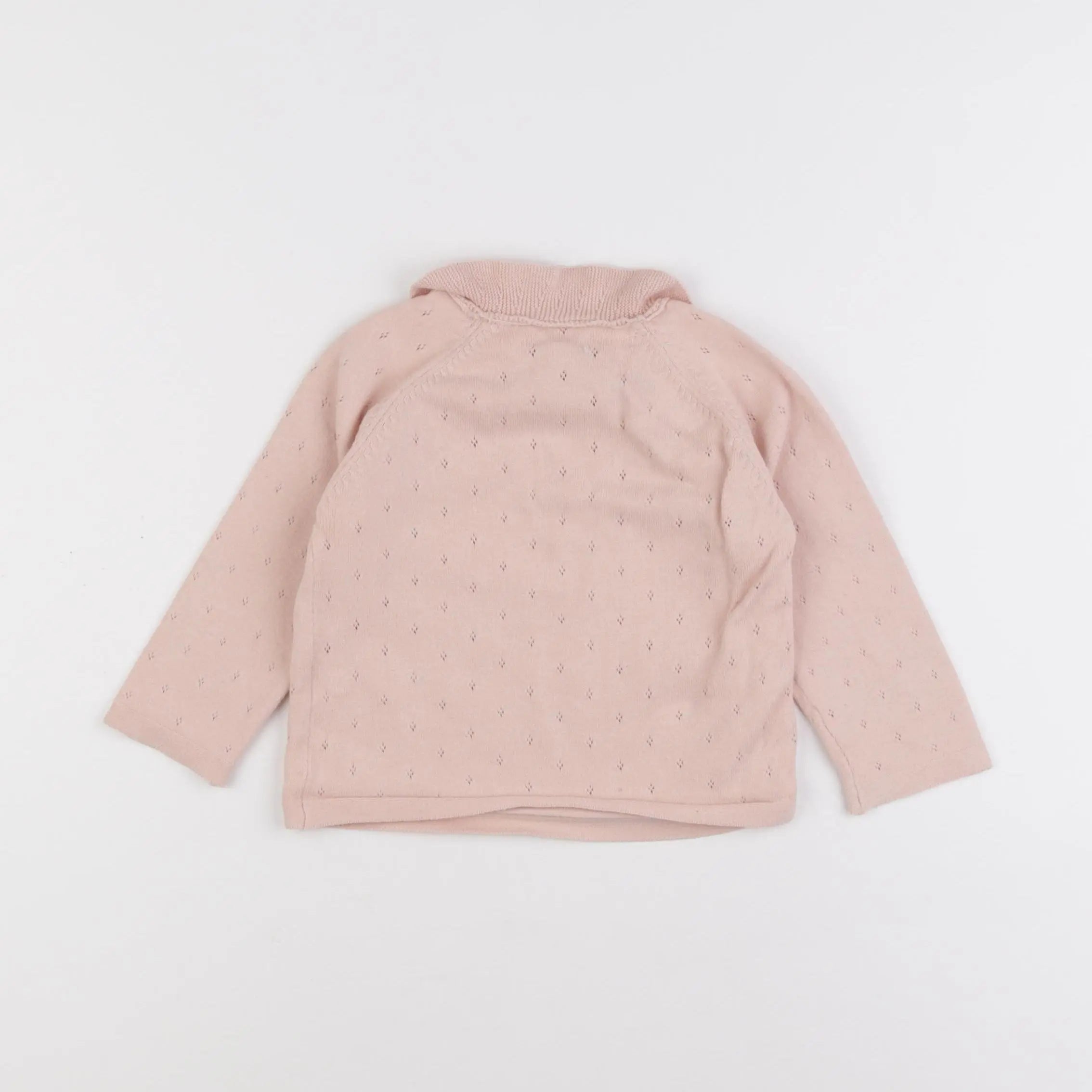 Vertbaudet - pull rose - 18 mois