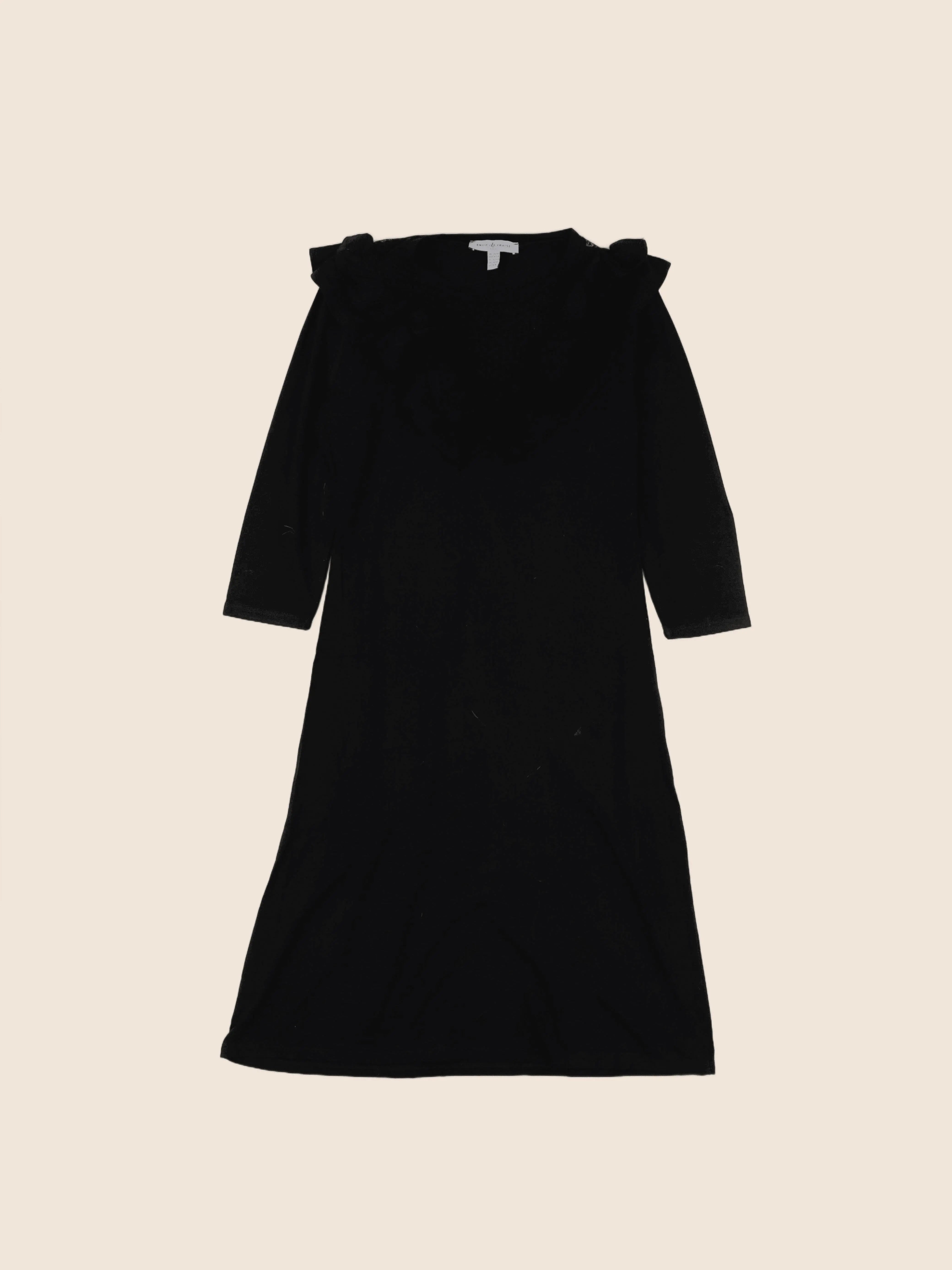 Envie de fraise - robe grossesse noir - 38 à 40