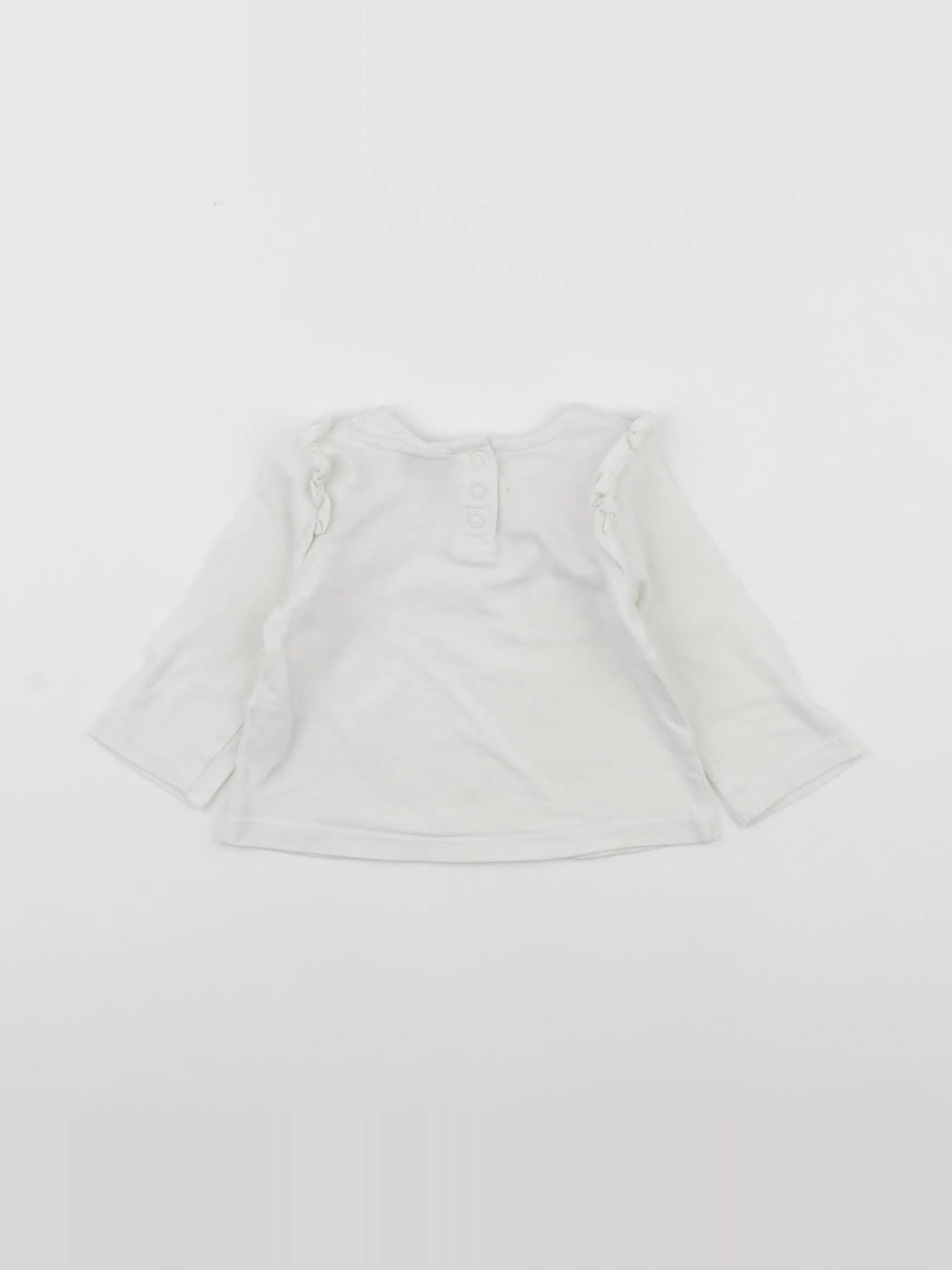 Tape à l'oeil - tee-shirt blanc - 9 mois