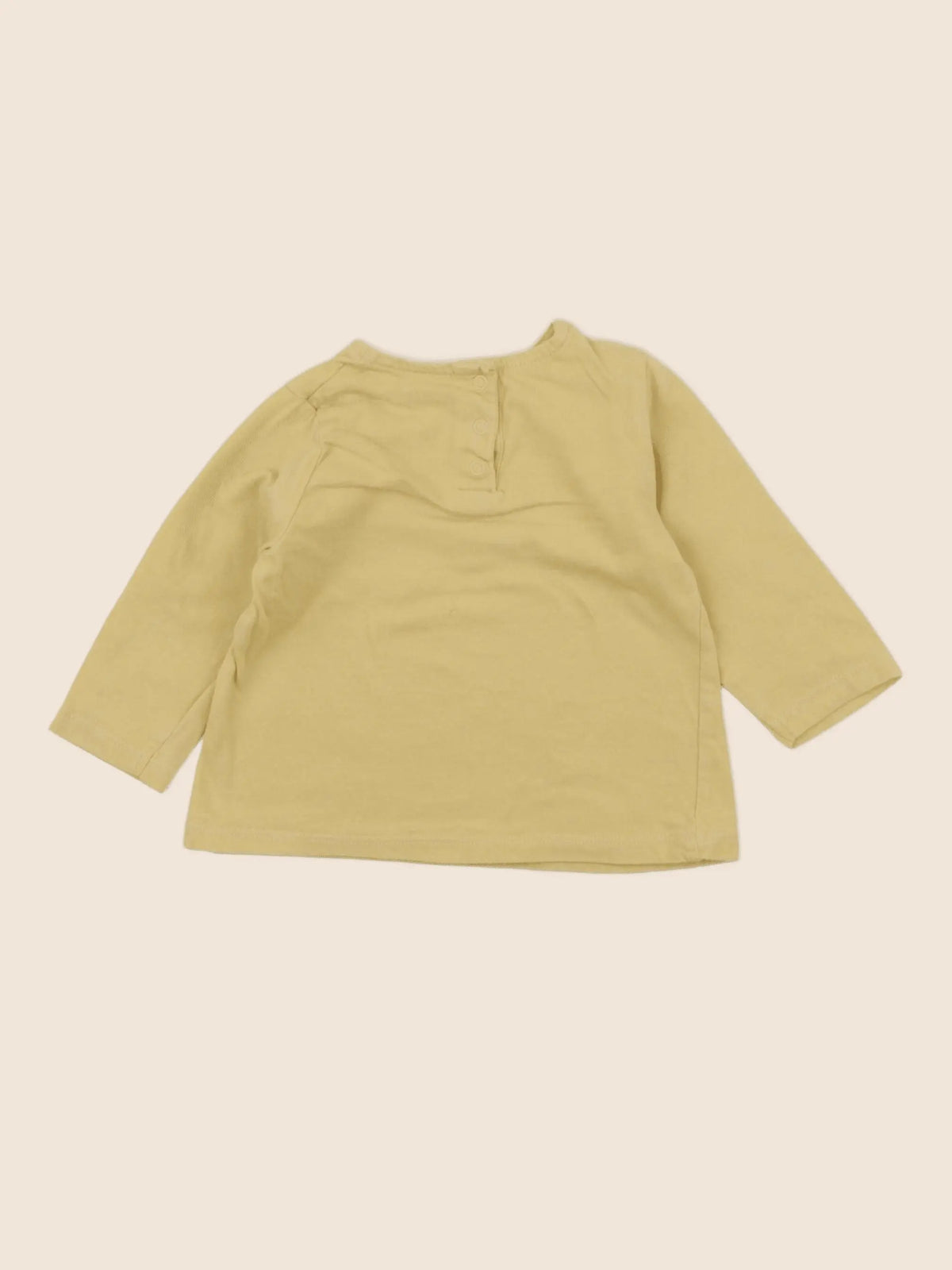 Tape à l'oeil - tee-shirt jaune - 6 mois