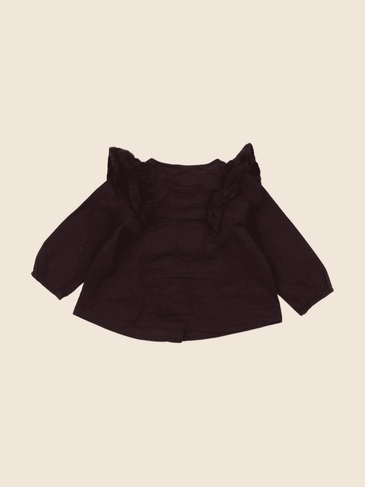 H&M - blouse violet - 3/6 mois