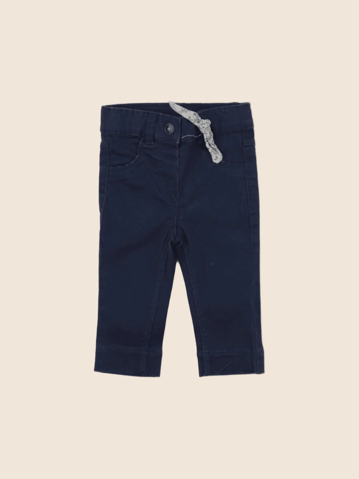Tape à l'oeil - pantalon bleu - 3 mois