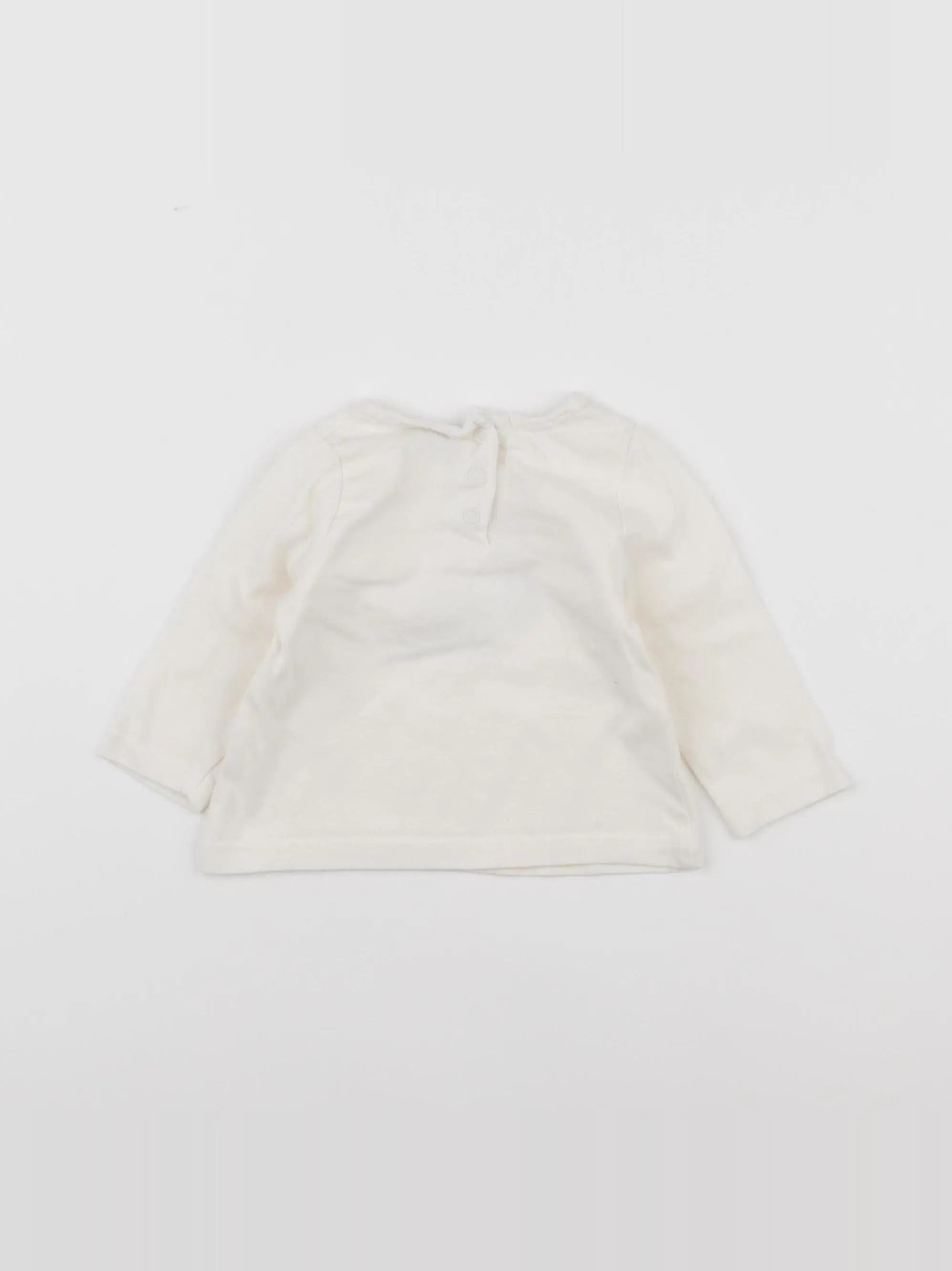 Tape à l'oeil - tee-shirt blanc - 3 mois