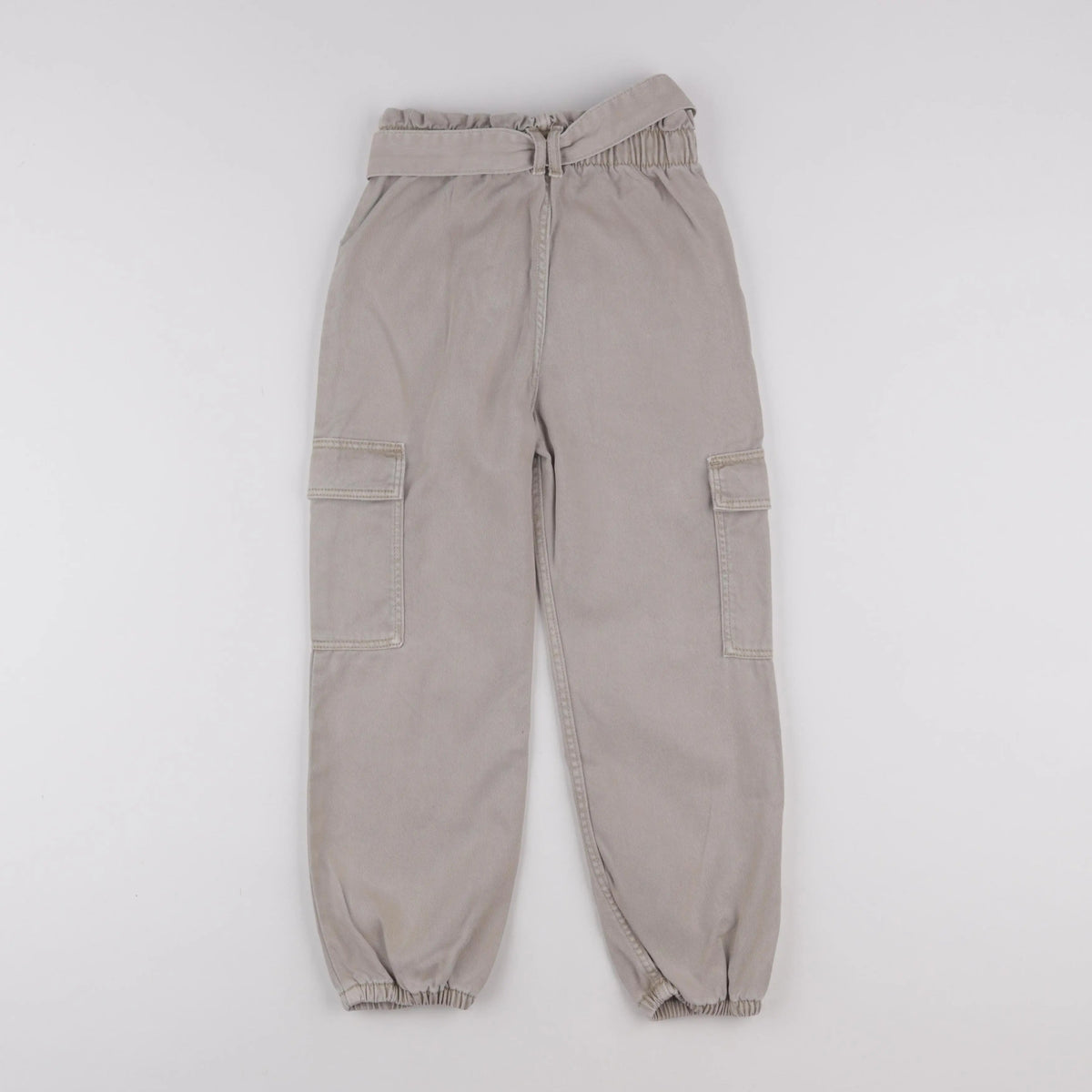 Vertbaudet - jean beige - 8 ans