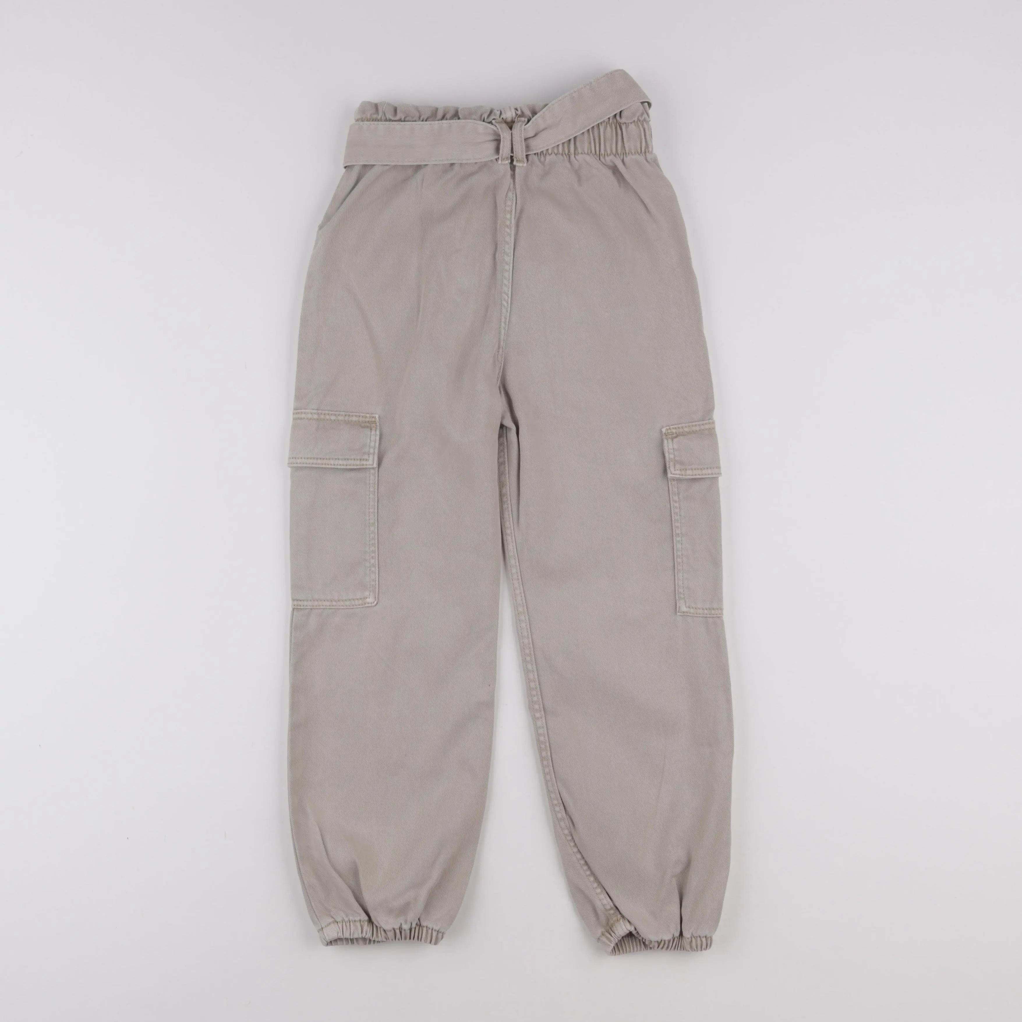 Vertbaudet - jean beige - 8 ans