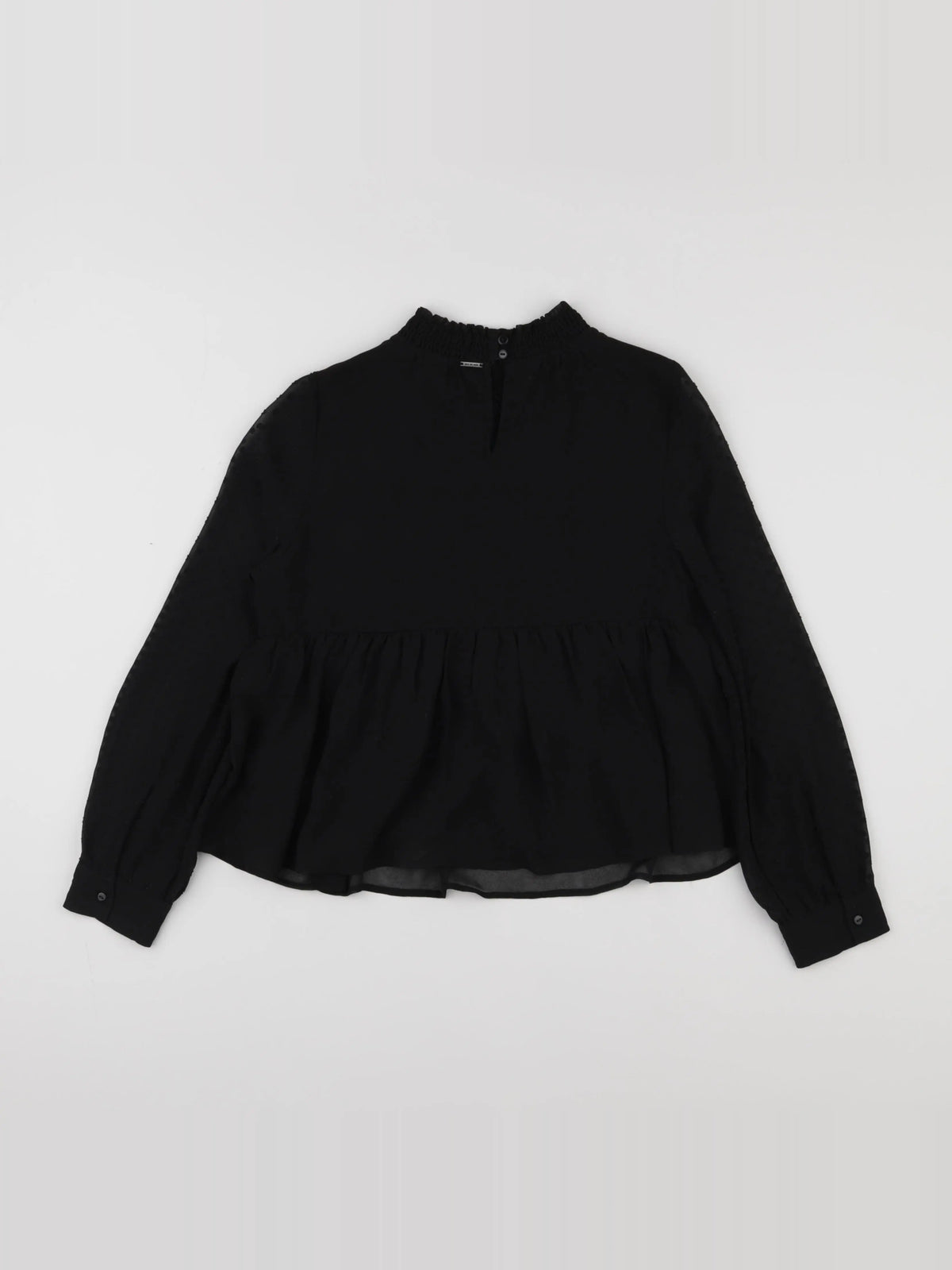 IKKS - blouse noir - 10 ans