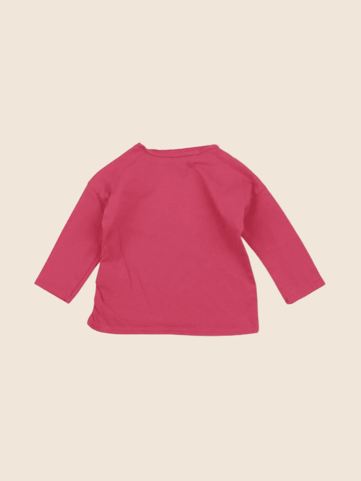 Vertbaudet - tee-shirt rose - 6 mois
