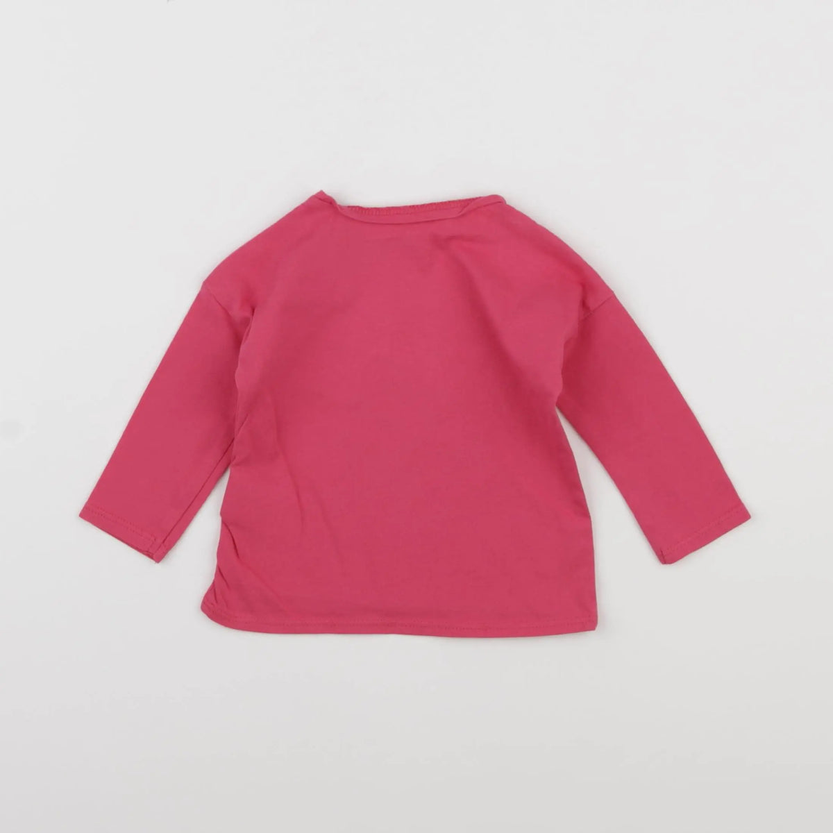 Vertbaudet - tee-shirt rose - 6 mois