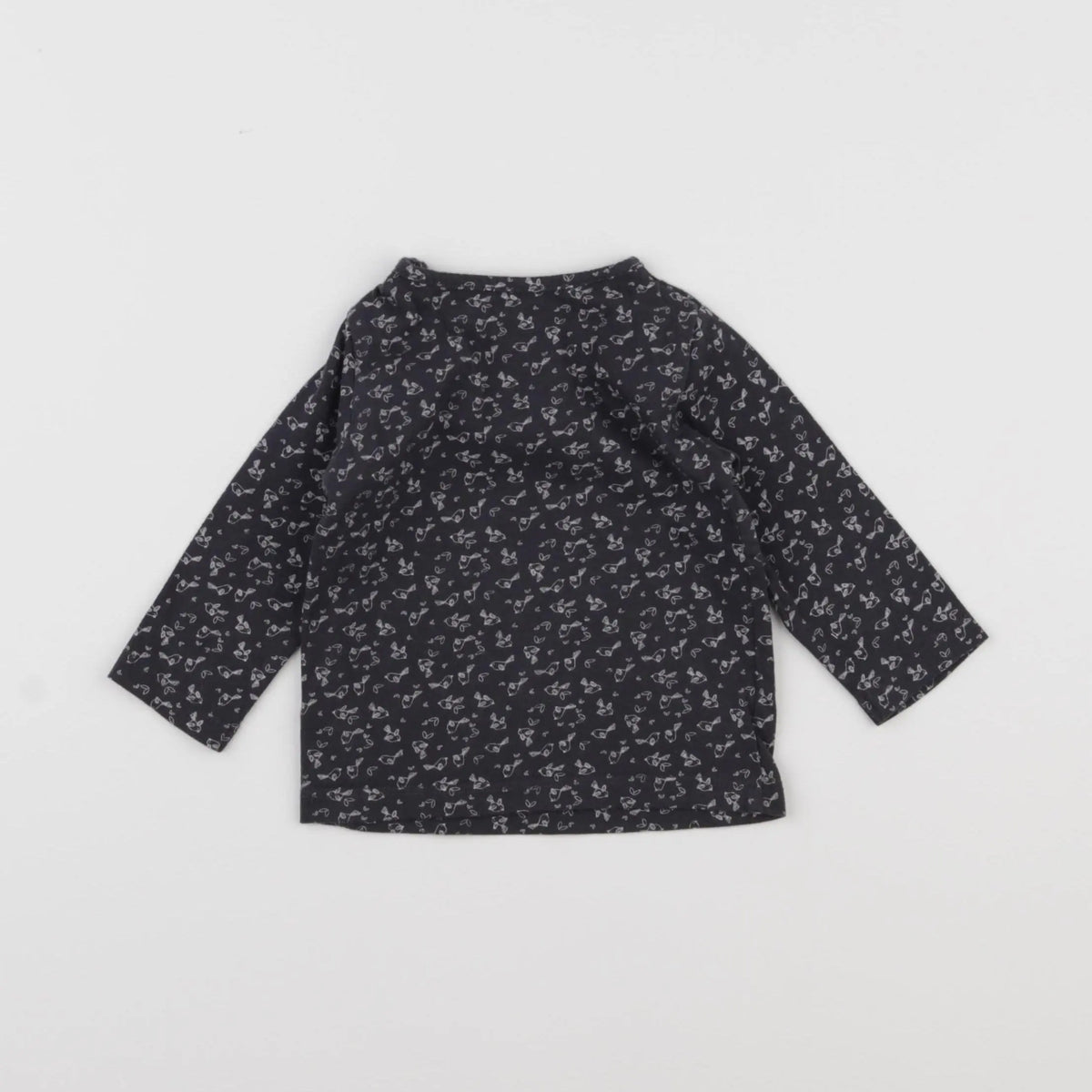 Vertbaudet - tee-shirt gris - 6 mois