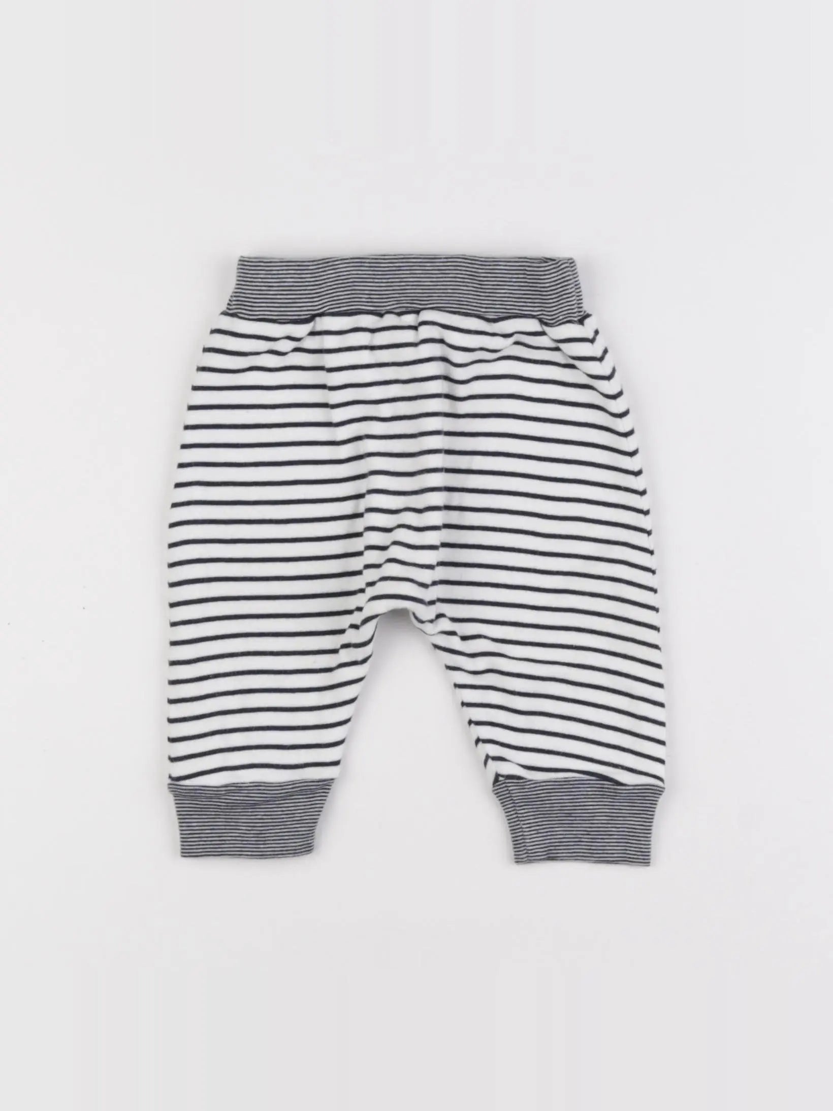 Petit Bateau - sarouel blanc - 6 mois