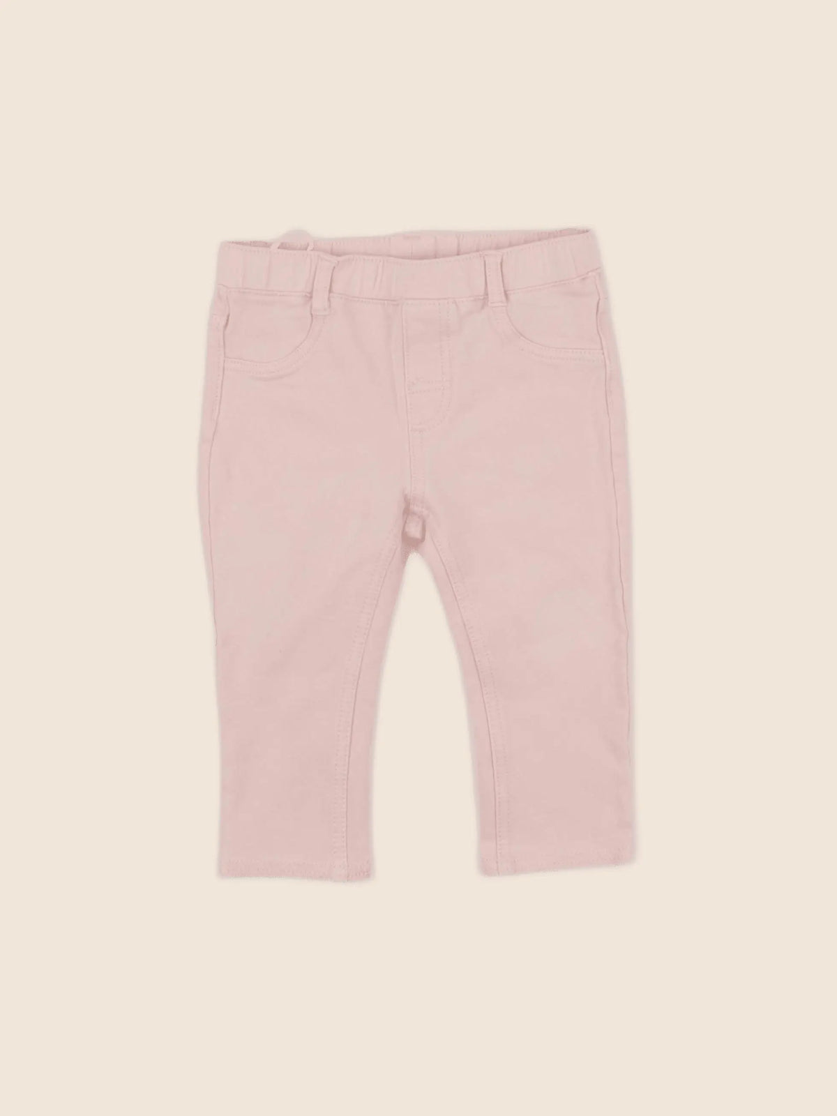 H&M - jegging rose - 9/12 mois