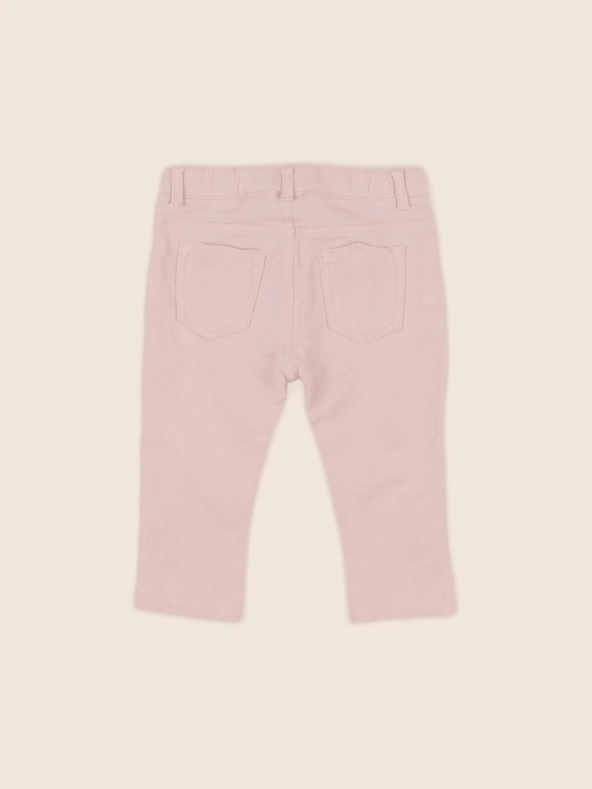 H&M - jegging rose - 9/12 mois