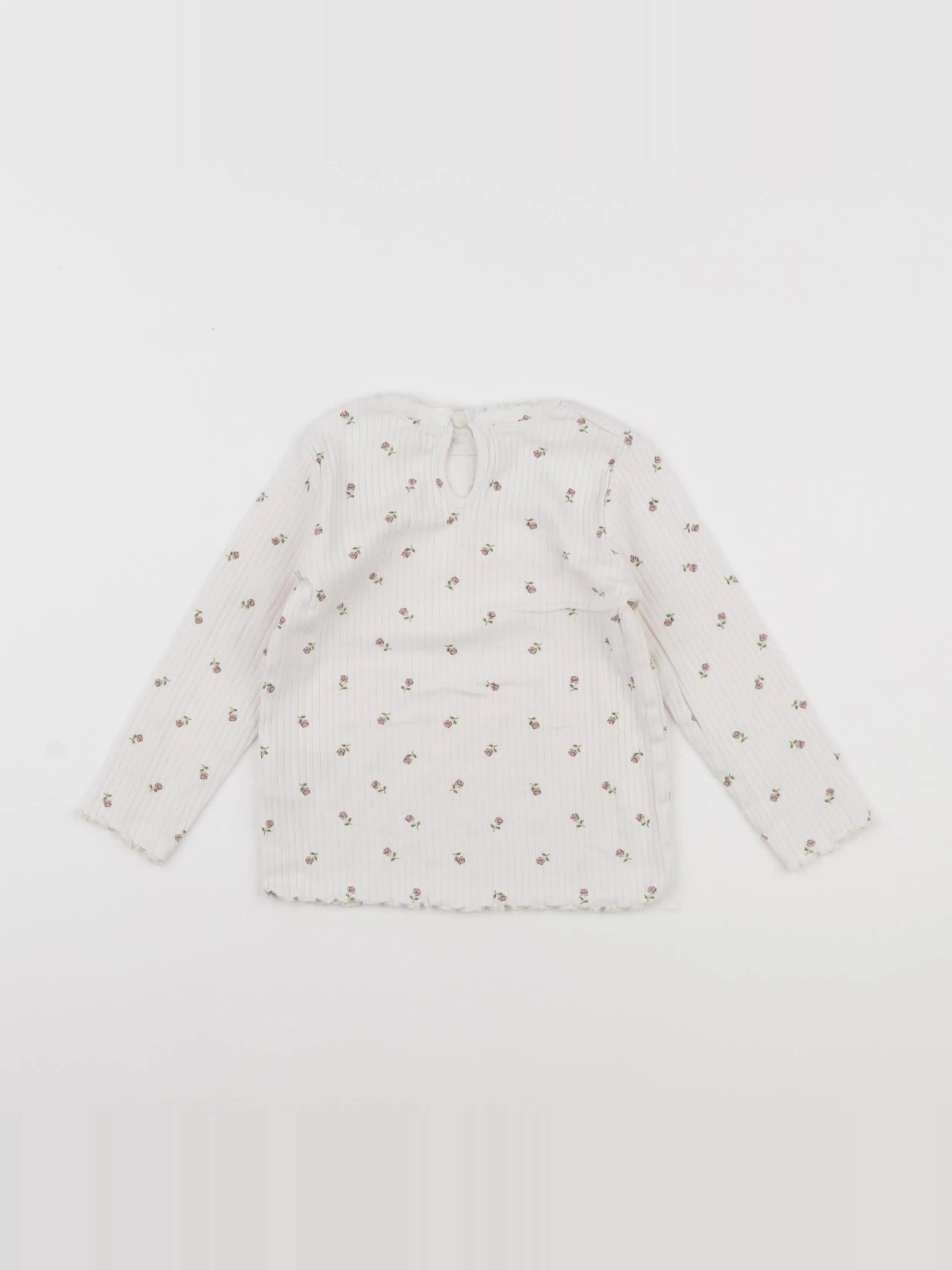 H&M - tee-shirt blanc - 18/24 mois
