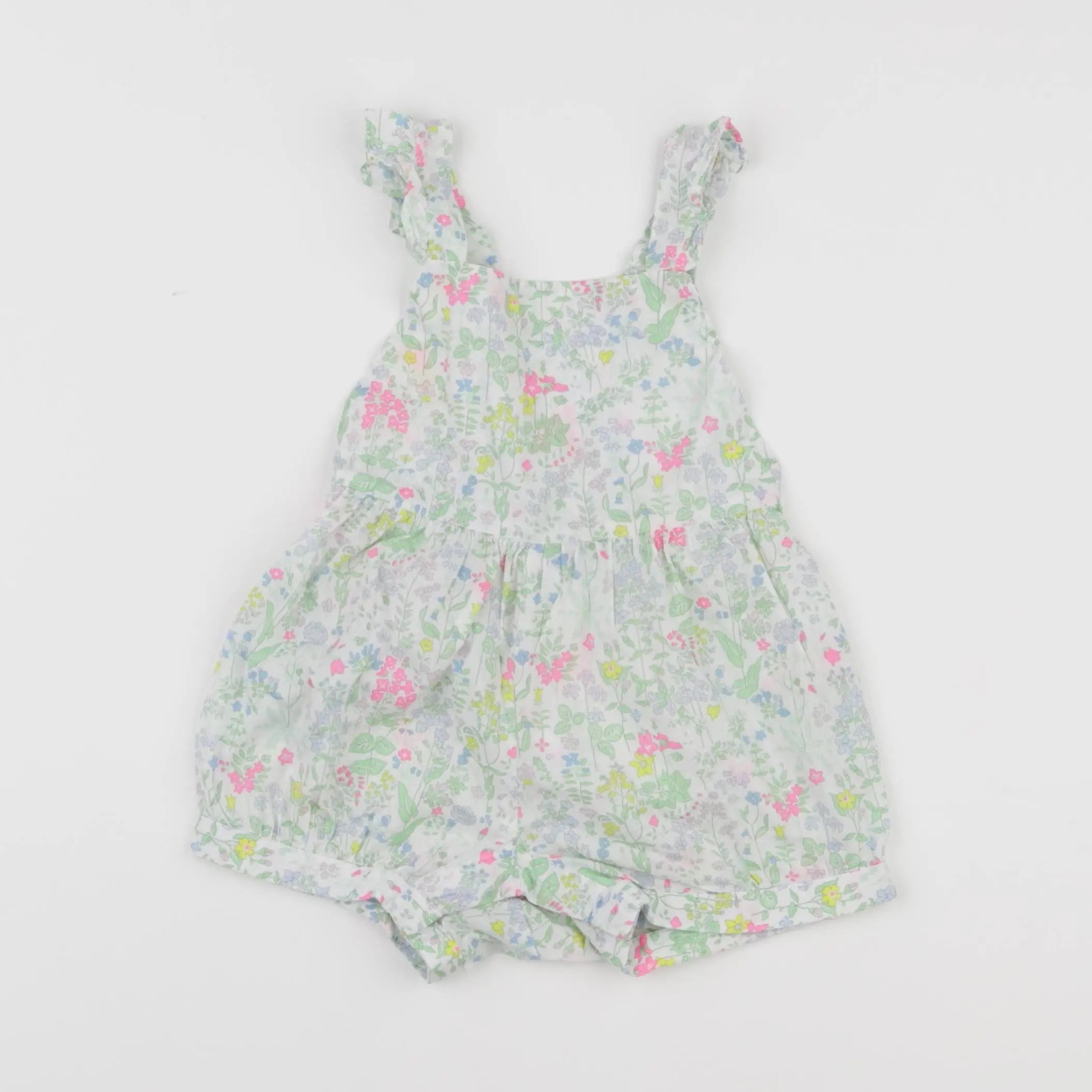 Jacadi - combinaison liberty multicolore - 12 mois