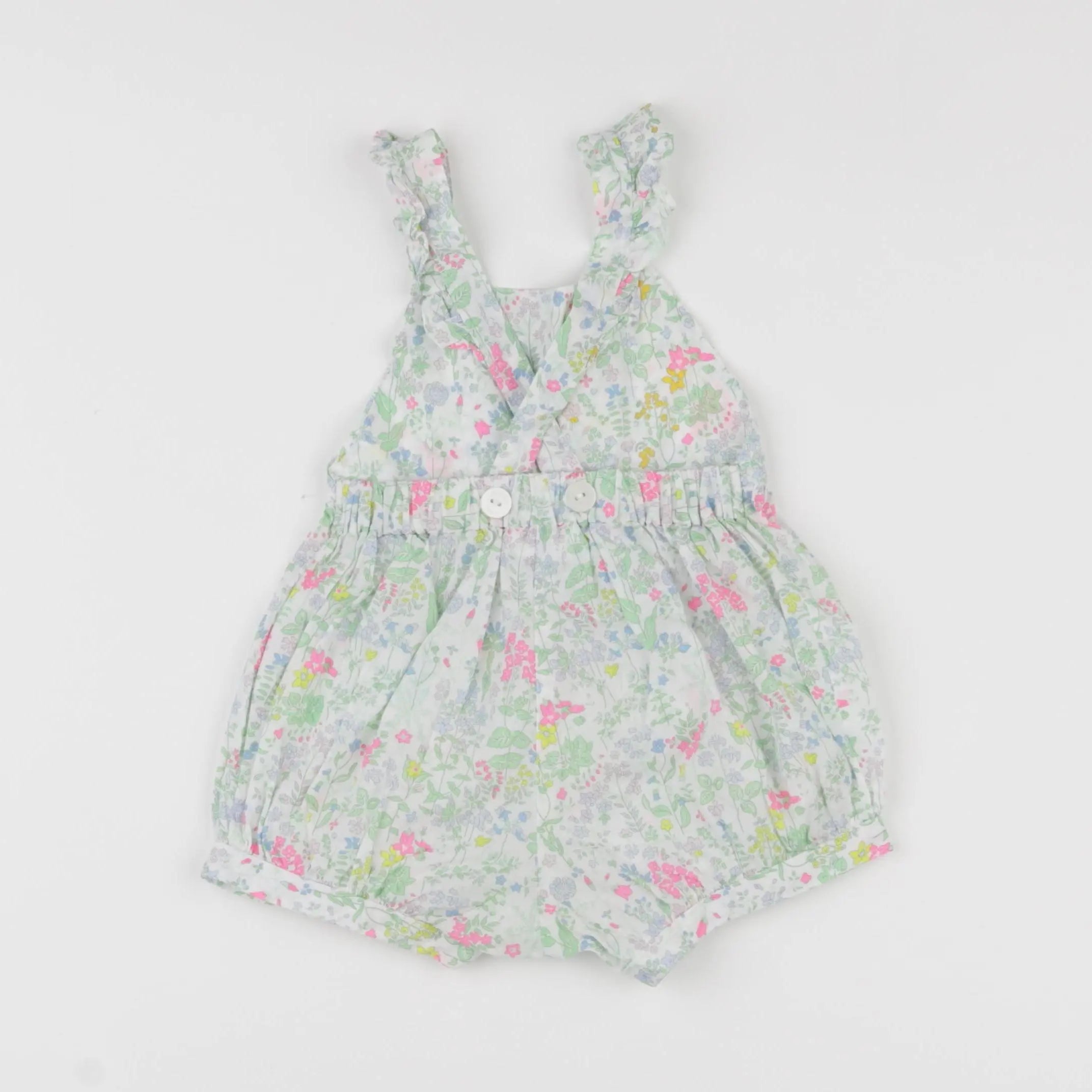 Jacadi - combinaison liberty multicolore - 12 mois