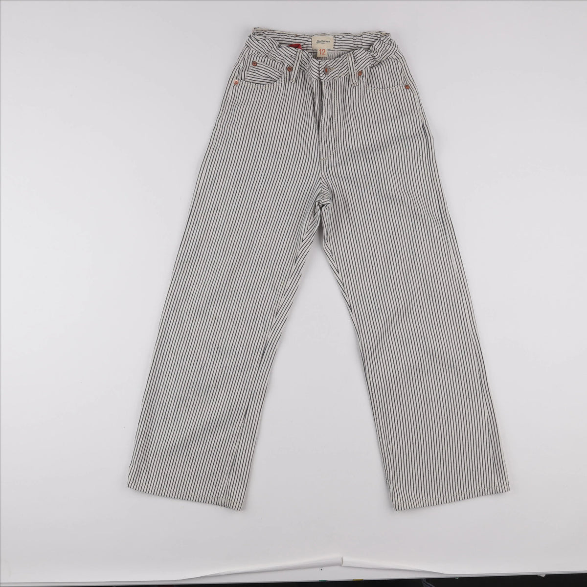 Bellerose - jean beige, blanc - 12 ans