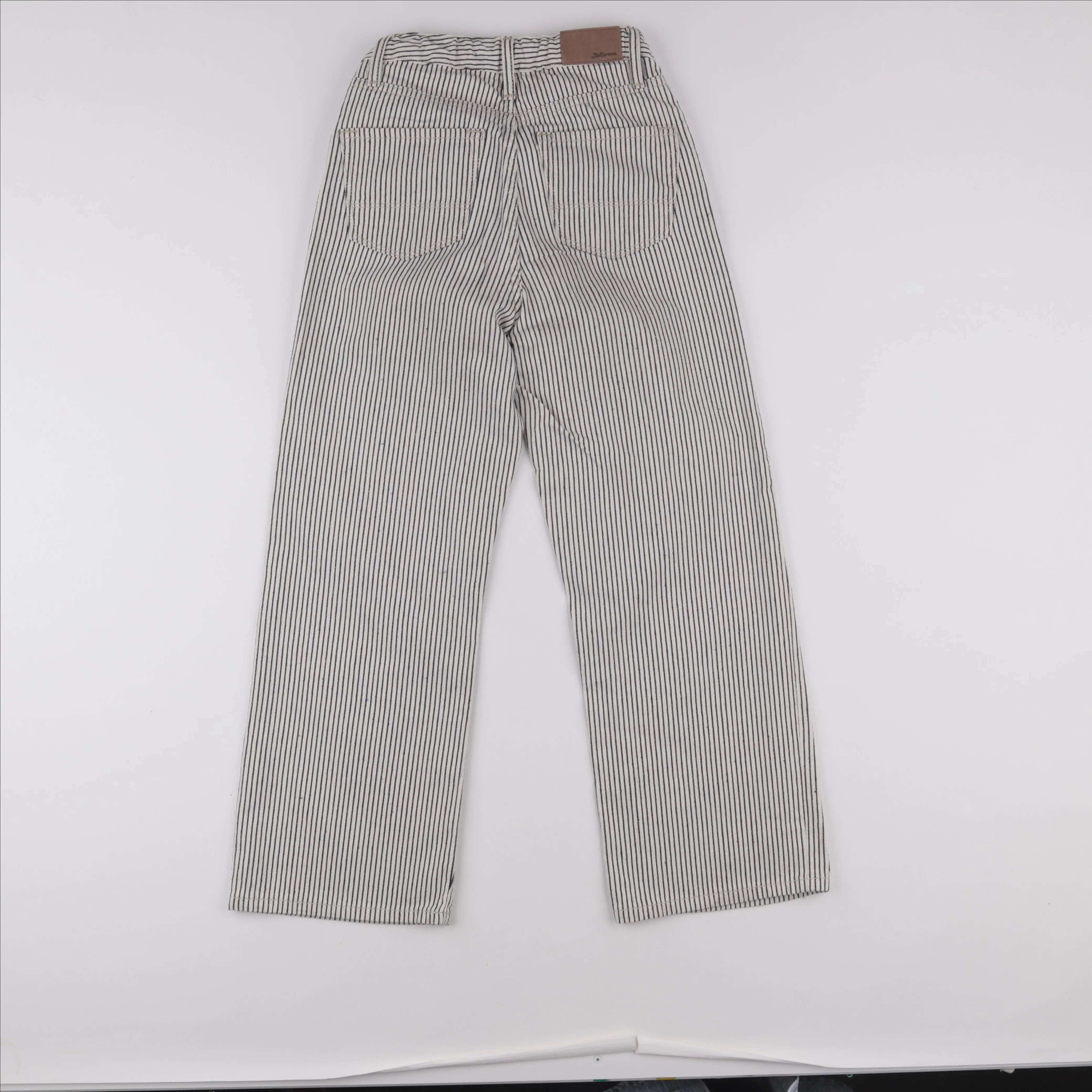Bellerose - jean beige, blanc - 12 ans