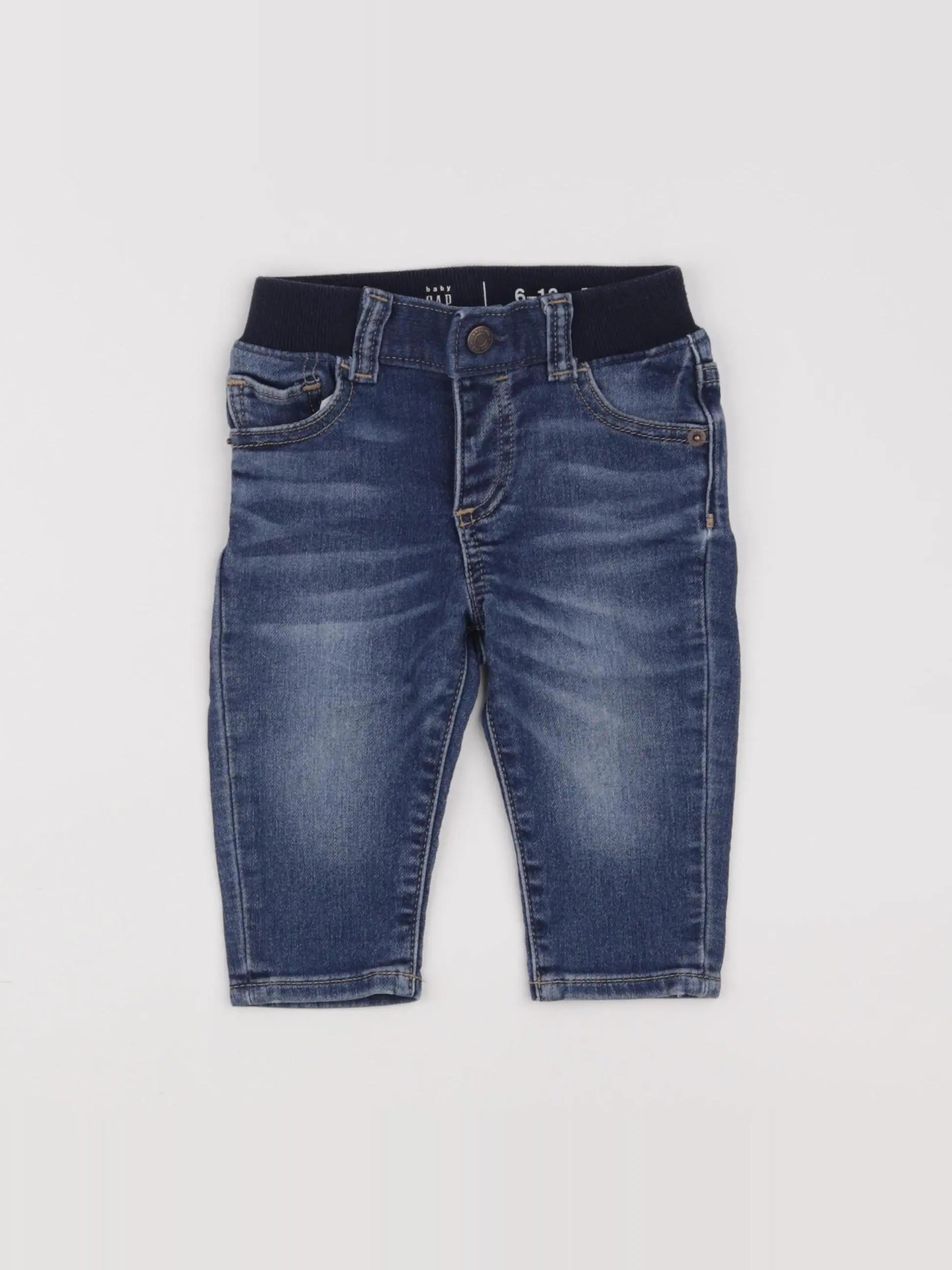 GAP - jean bleu - 6/12 mois