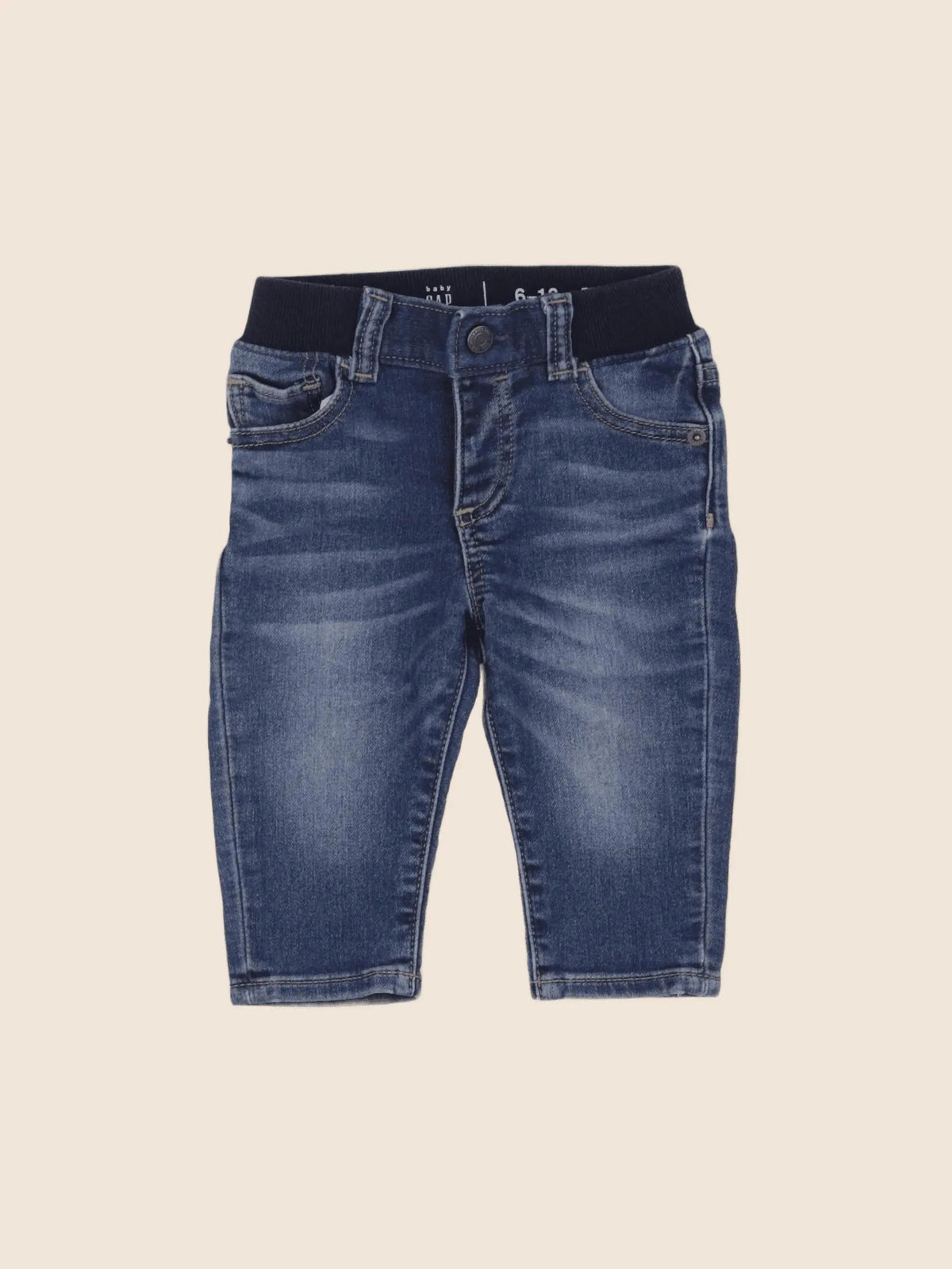 GAP - jean bleu - 6/12 mois