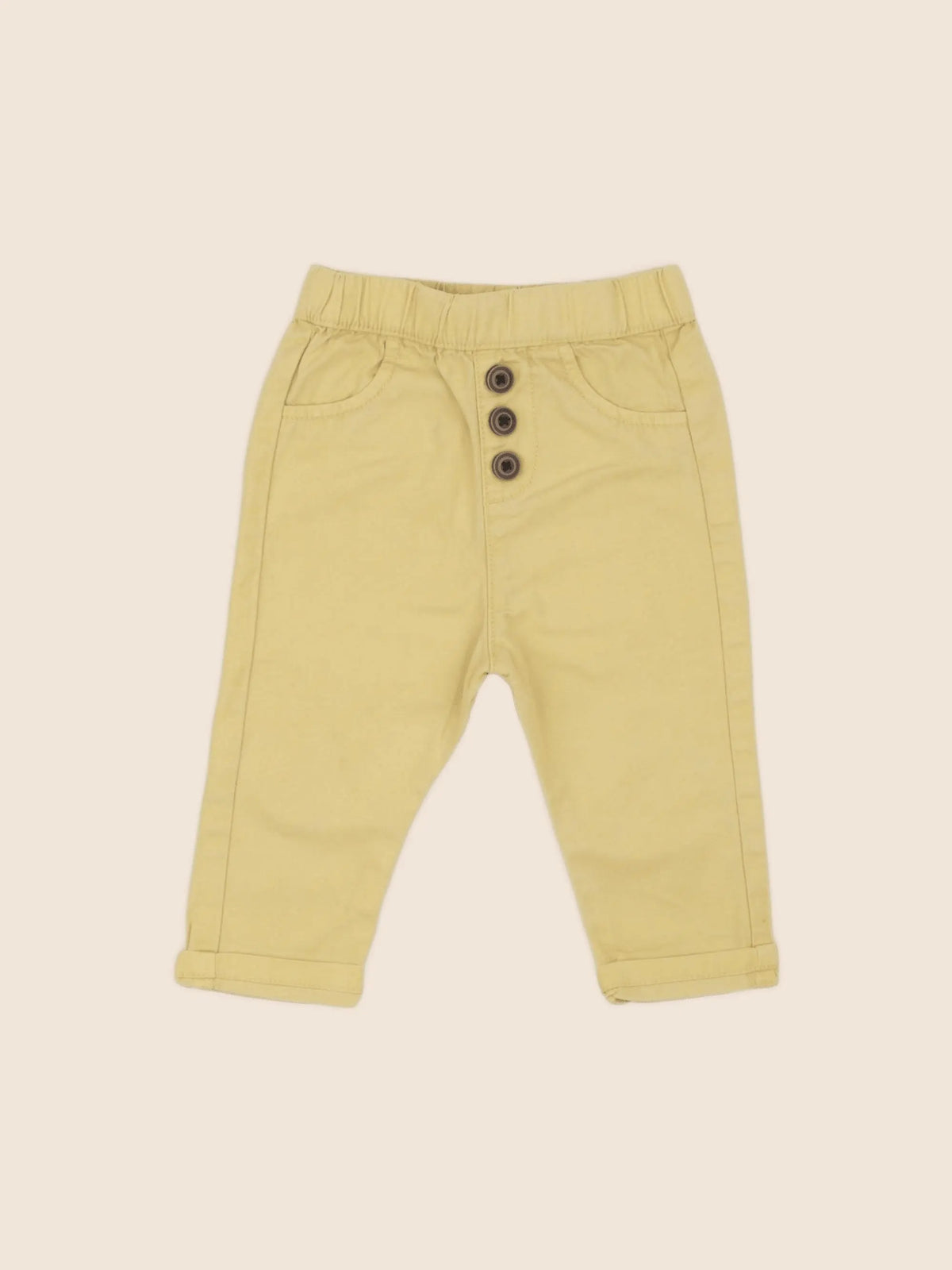 Tape à l'oeil - pantalon jaune - 9 mois