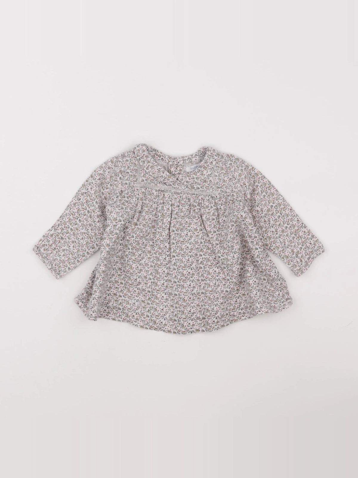Boutchou - blouse multicolore - 9 mois
