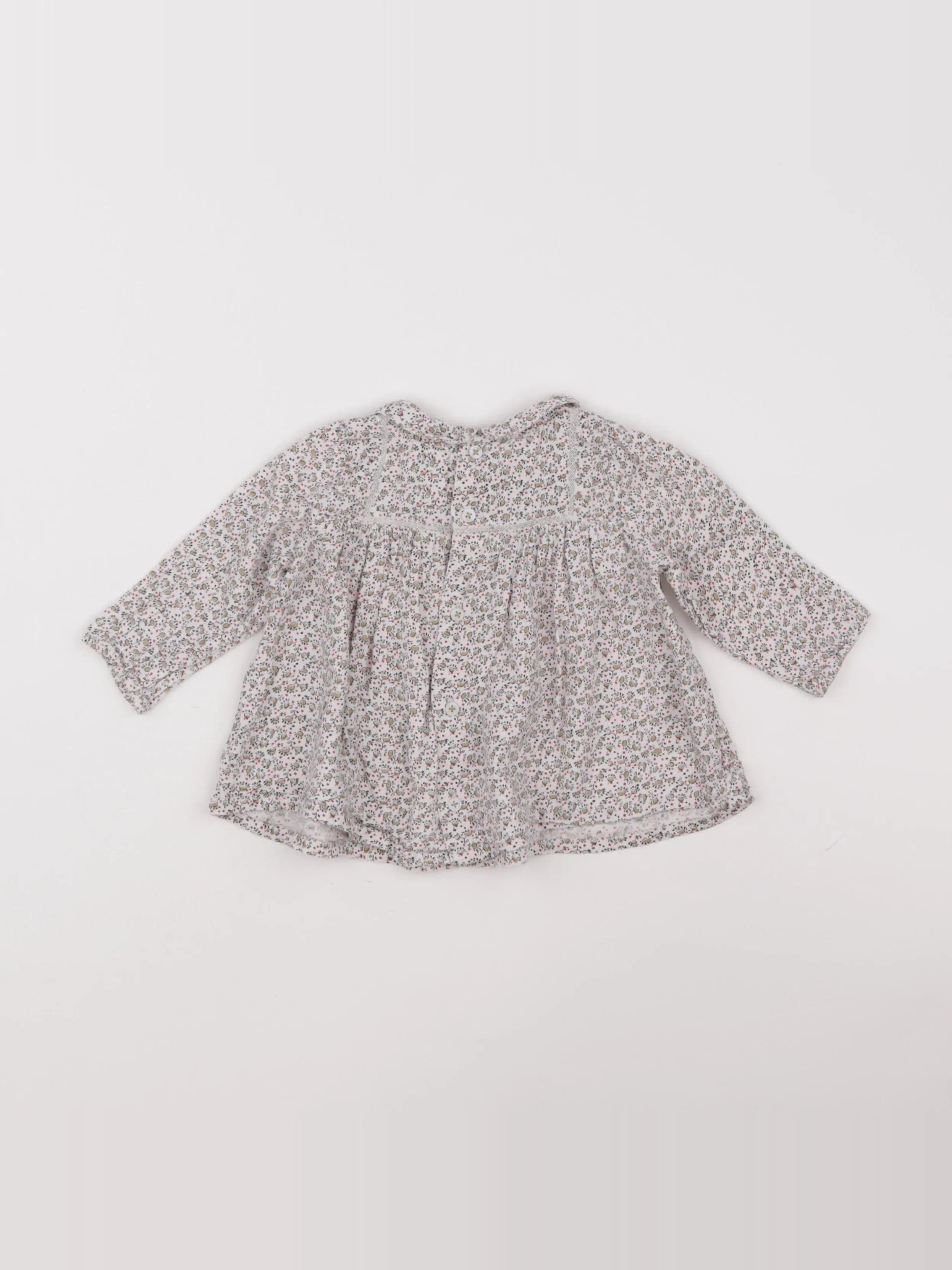 Boutchou - blouse multicolore - 9 mois