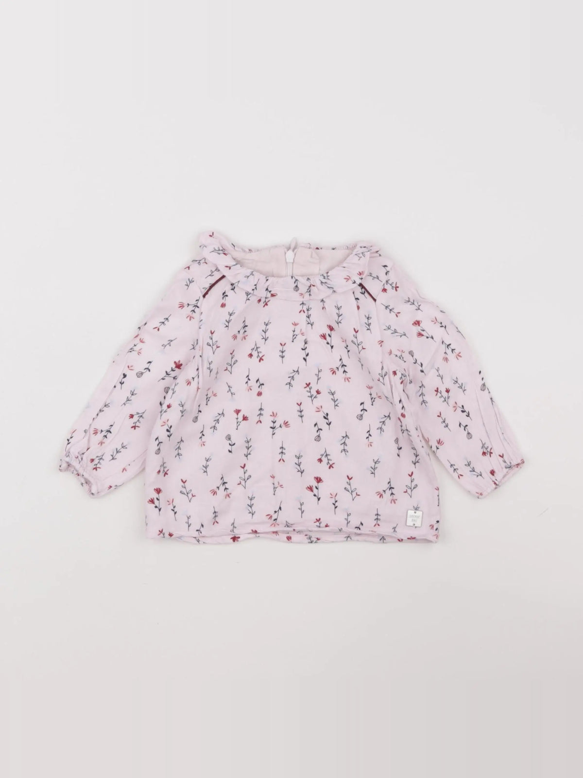 Carrément Beau - blouse rose - 6 mois