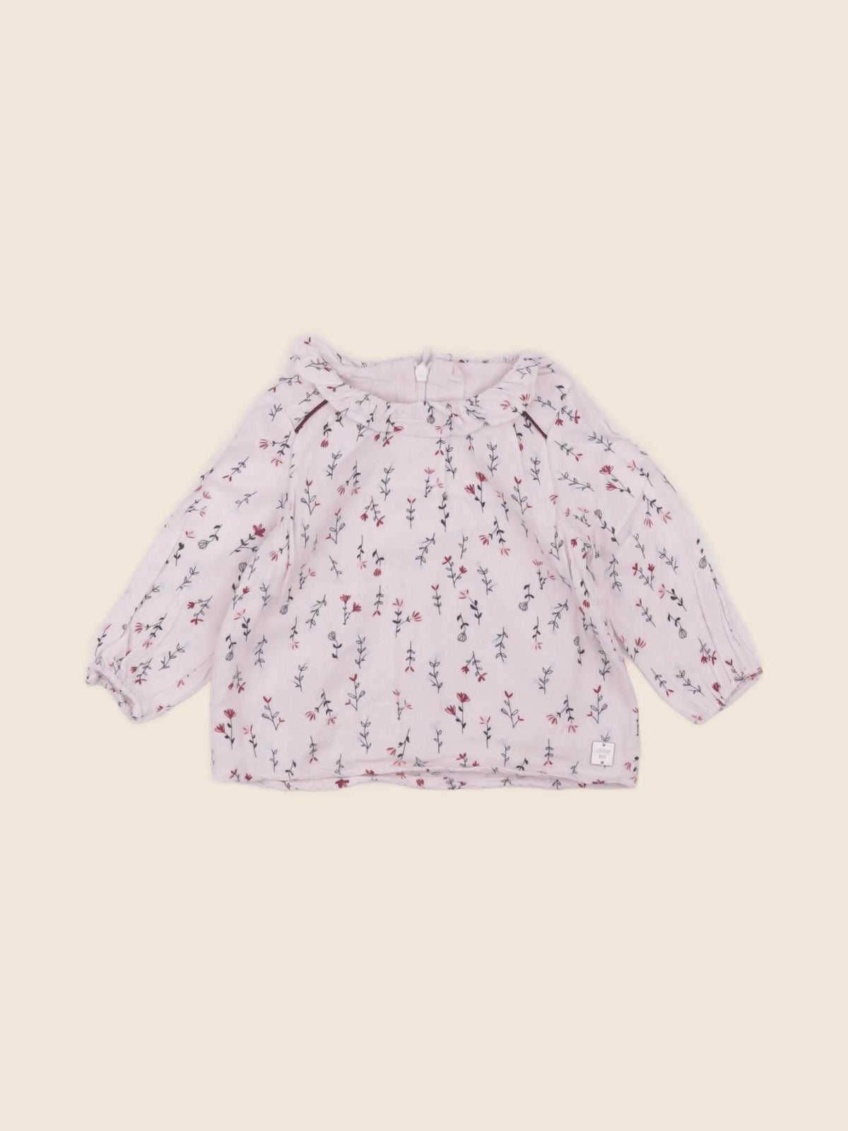 Carrément Beau - blouse rose - 6 mois