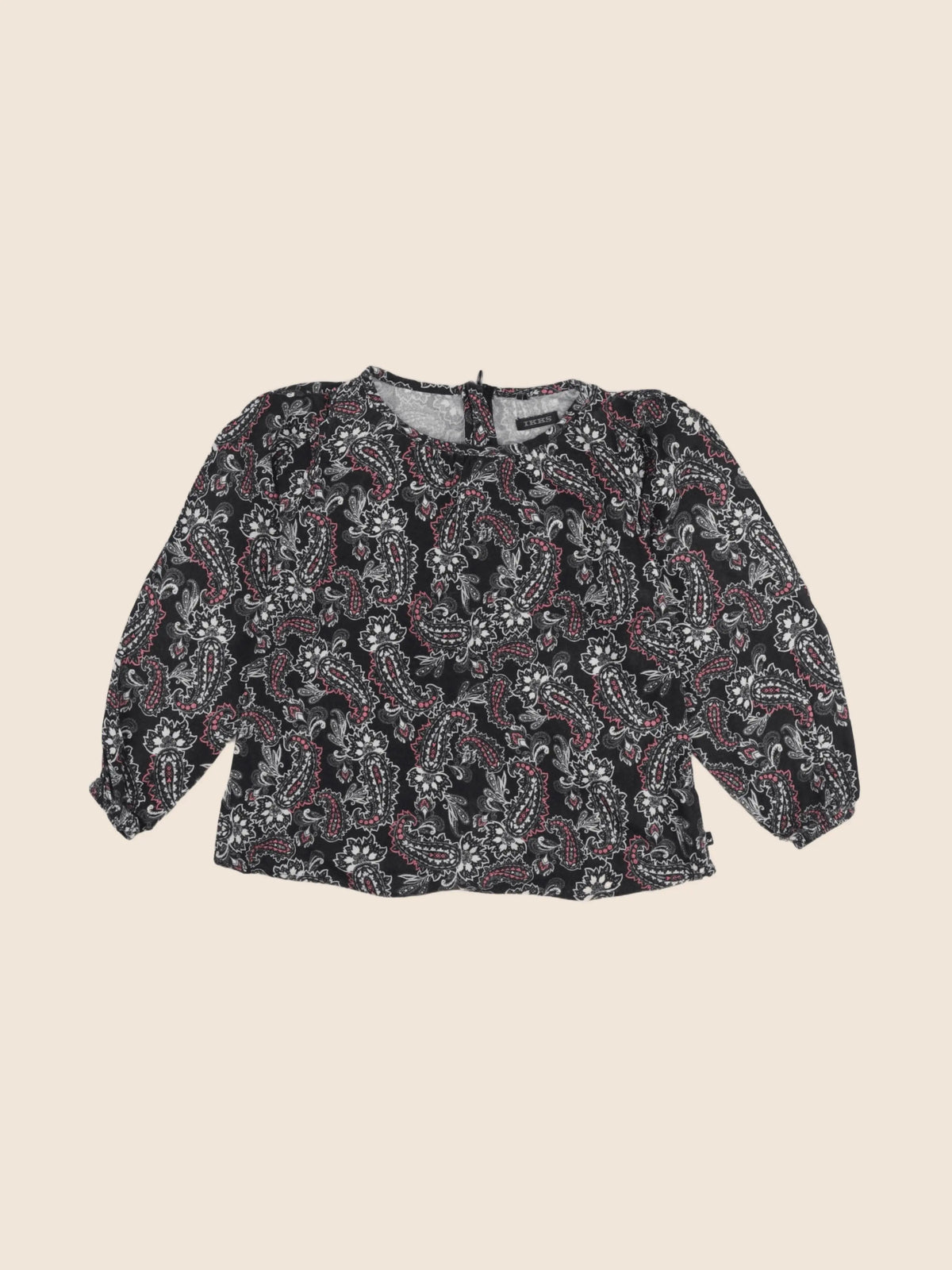 IKKS - blouse noir - 4 ans